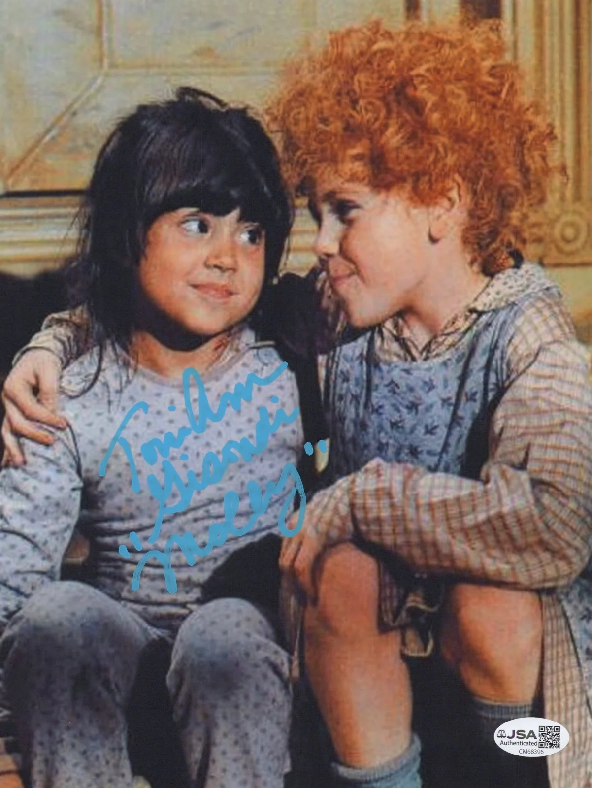 TONI ANN GISONDI — TONI ANN GISONDI Signed ANNIE 8X10 Photo MOLLY Autograph JSA COA CERT