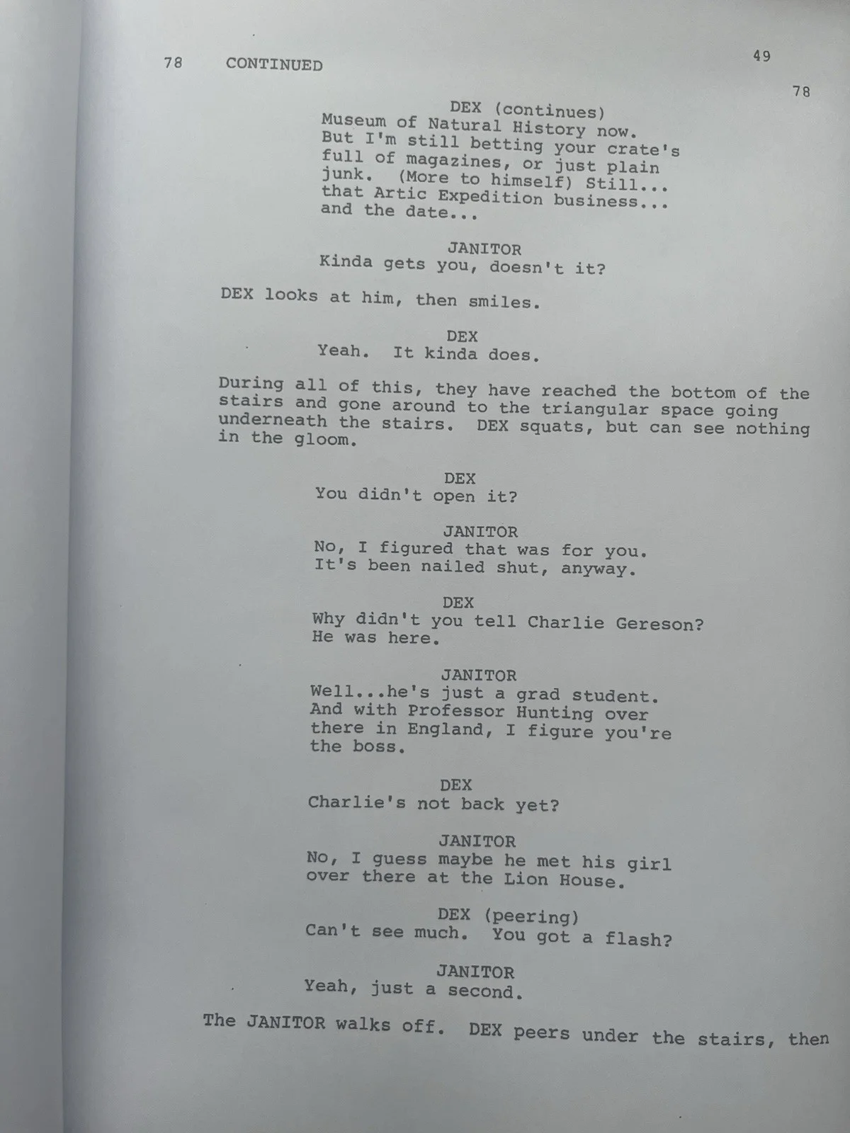 Creepshow Film Screenplay / Script. Leslie Nielsen, Stephen King, Ed Harris., image 2