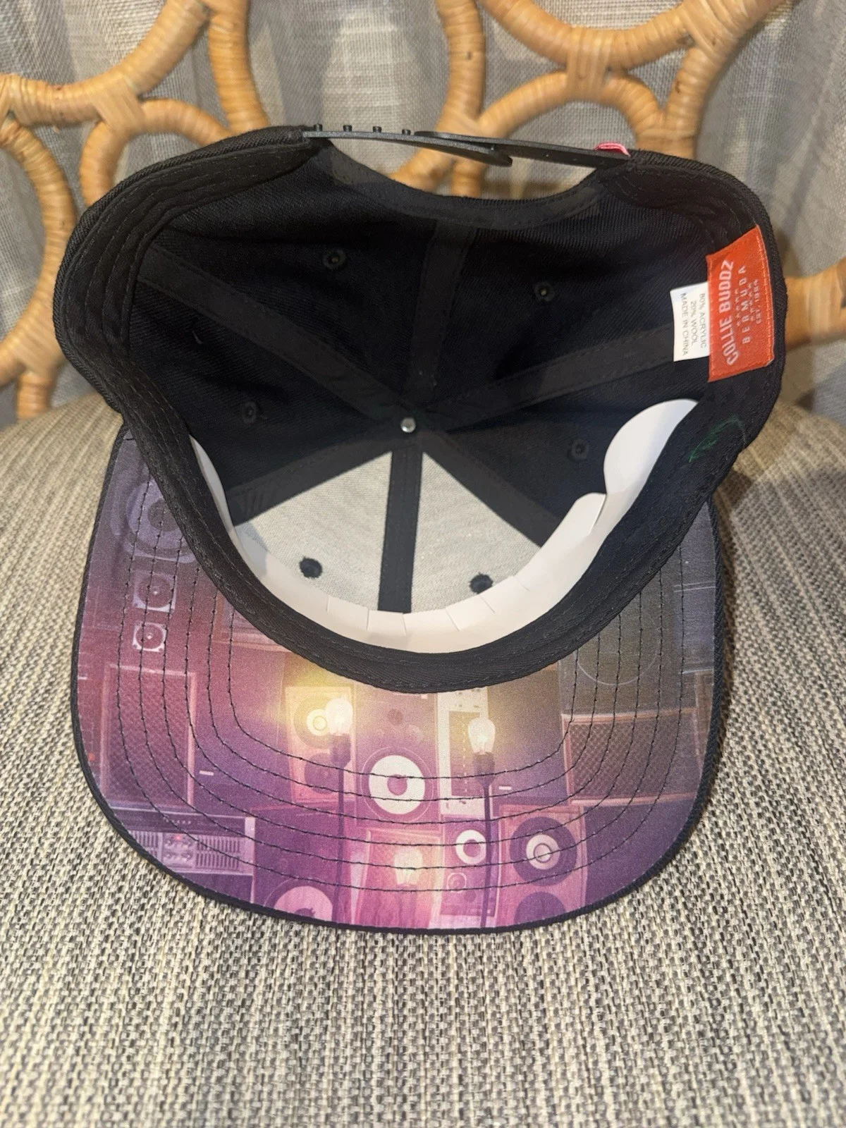 Collie Buddz Signed Love & Reggae Snapback Hat Autographed, image 5