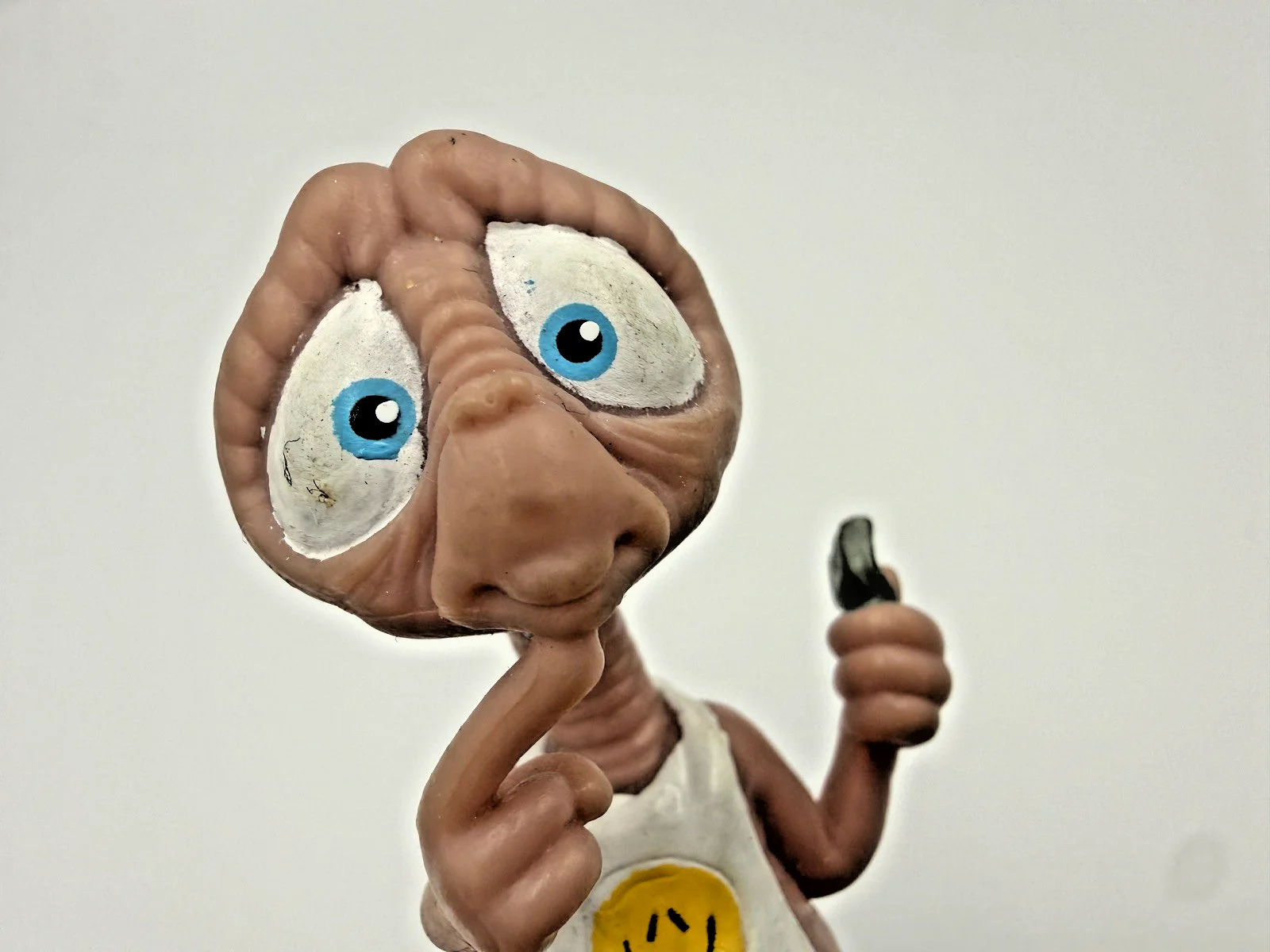 E.T Extra Terrestrial Alien PVC Applause Toy Figure 2.5" 1980s 1988 vintage, изображение 3