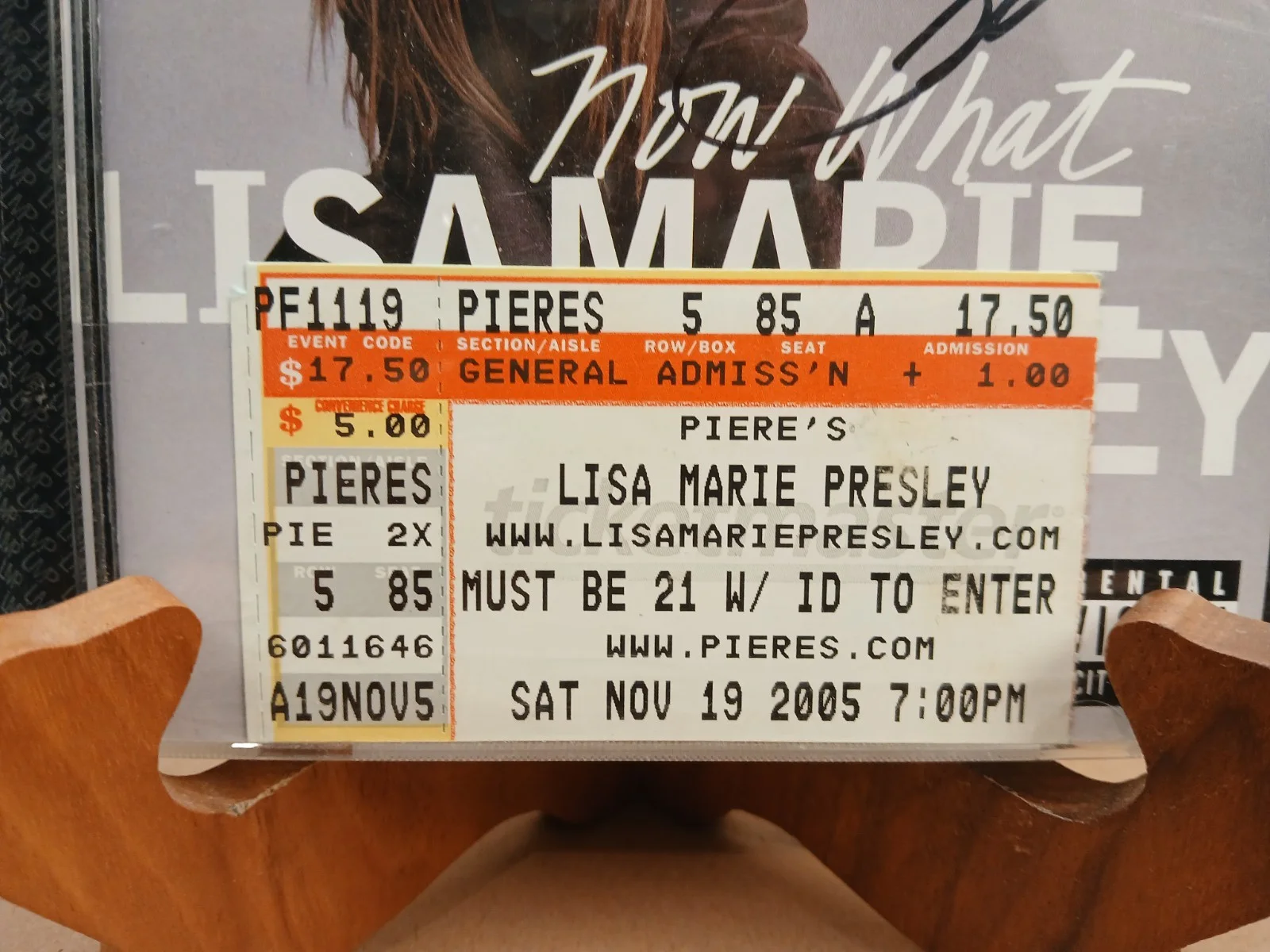 Lisa Marie Presley ‘Now What’ CD Autographed/Signed Booklet-Insert Please Read, image 5