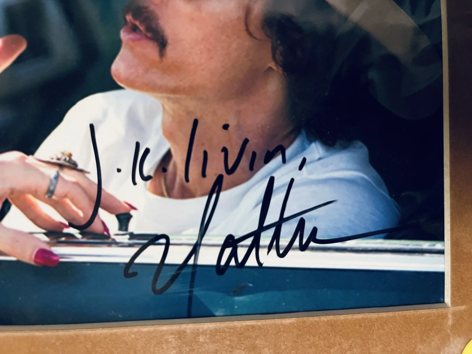 Matthew McConaughey Signed 8x10 Photo Dallas Buyers Club Matted To 11x14 COA, изображение 2