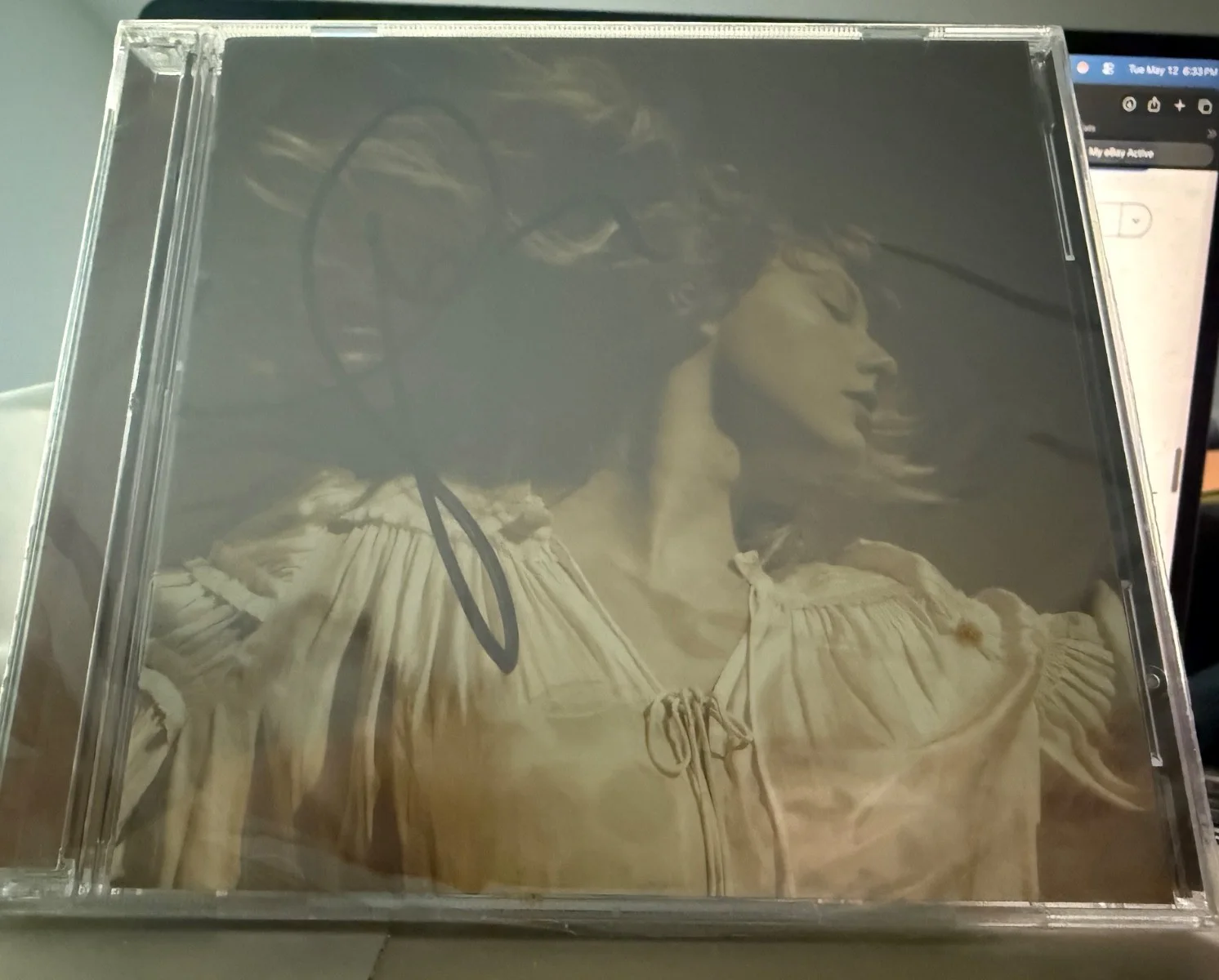 Taylor Swift Fearless (Taylor's Version) Signed Autograph CD - SEALED, image 2