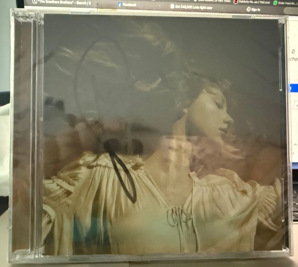 Taylor Swift Fearless (Taylor's Version) Signed Autograph CD - SEALED, image 3