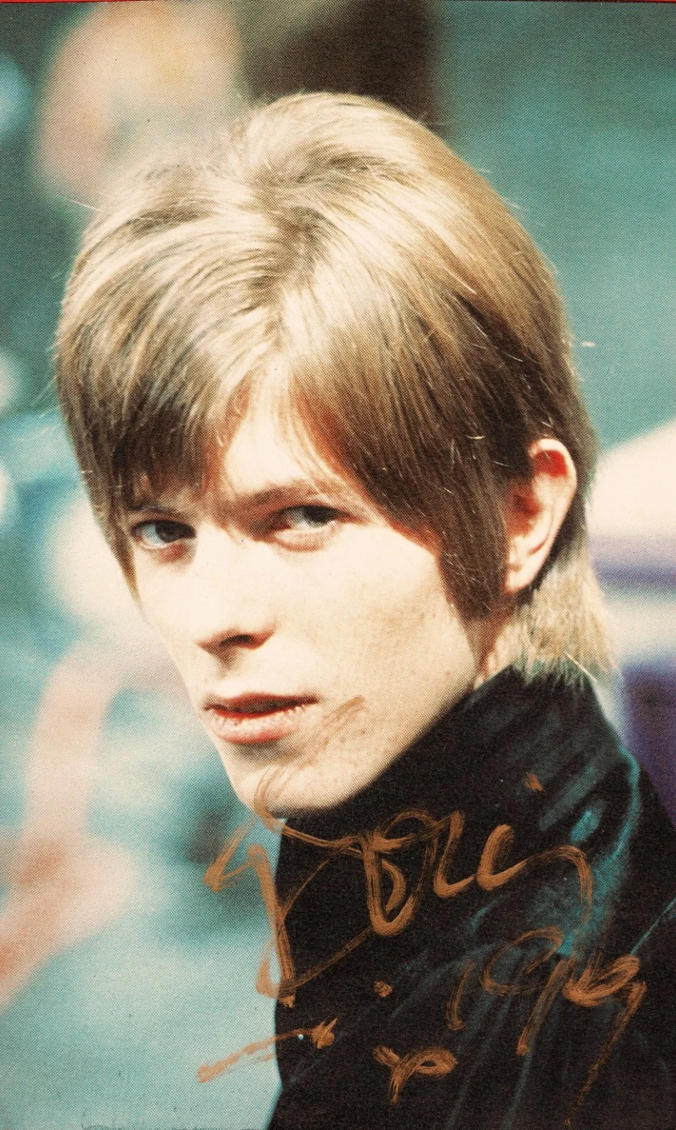 David Bowie Unverified Autograph Signed Magazine Clipping on Cardboard No CoA, изображение 2