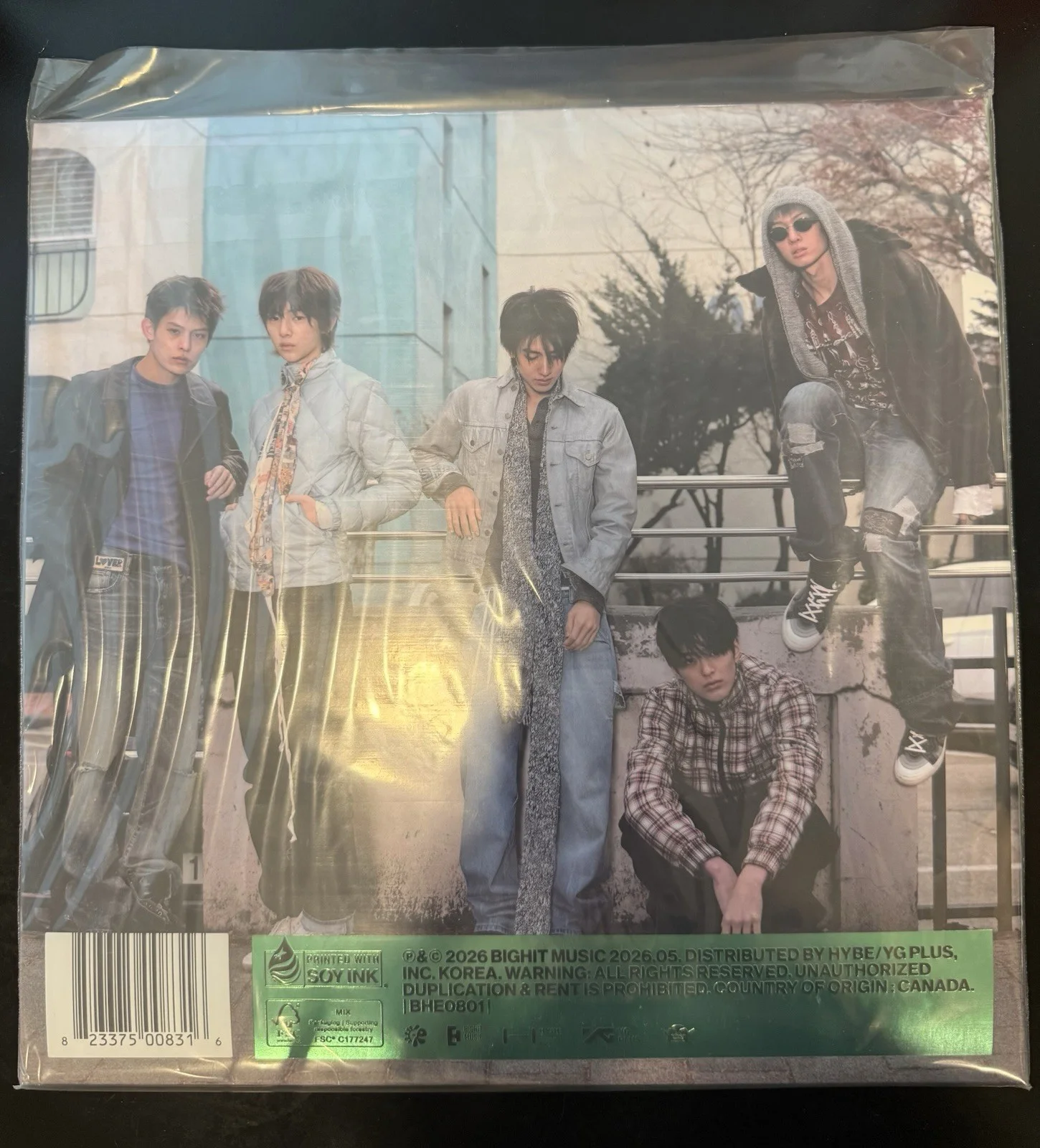CORTIS [GREEN GREEN] - ALL MEMBER Autograph(Signed) PROMO ALBUM KPOP, изображение 2