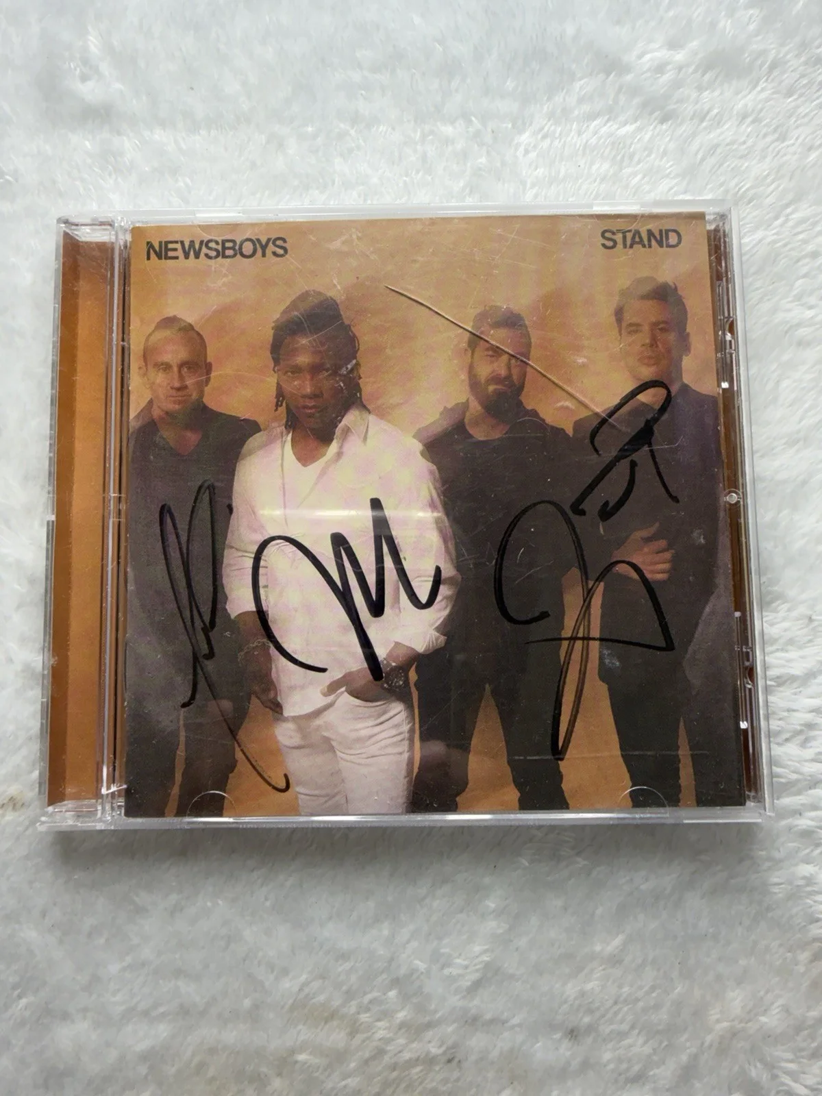 Christian rock. Newsboys & Peter Furler On Fire Signed. Signature. Autograph., изображение 3
