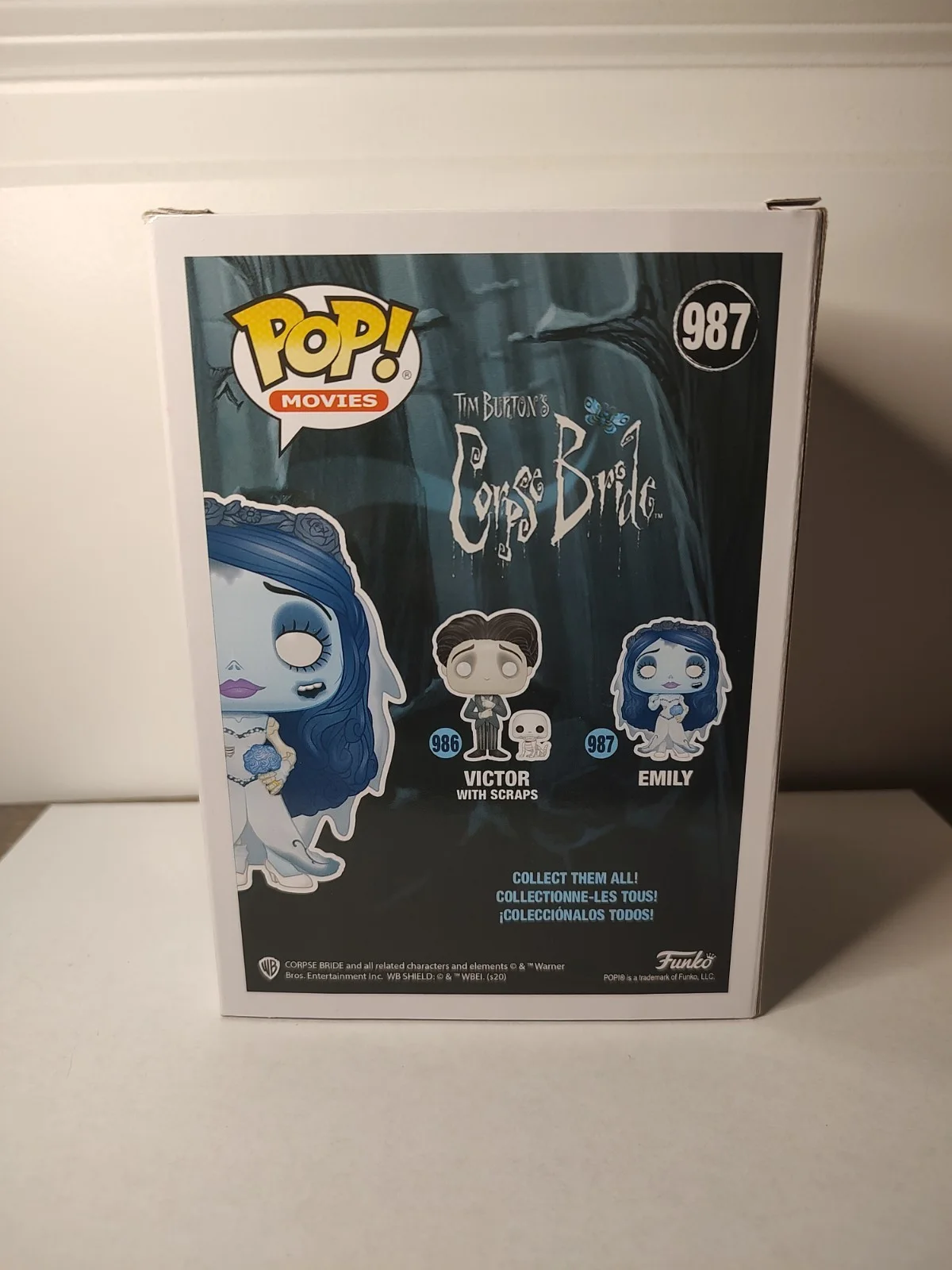 Helena Bonham Carter Signed Autographed Corpse Bride Emily Funko OC celebrity, image 2