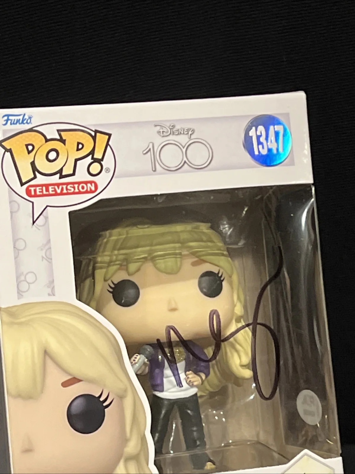 Miley Cyrus — Miley Cyrus "Hannah Montana” Signed Autograph Funko 100th Disney PSA/DNA, изображение 3