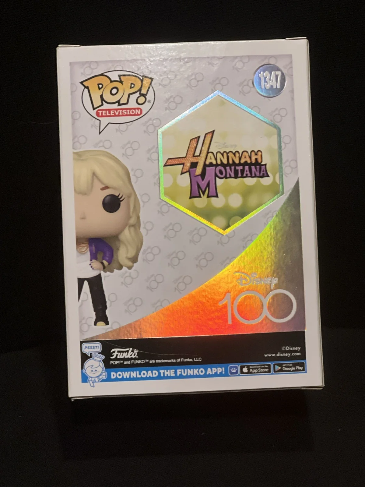 Miley Cyrus — Miley Cyrus "Hannah Montana” Signed Autograph Funko 100th Disney PSA/DNA, изображение 5