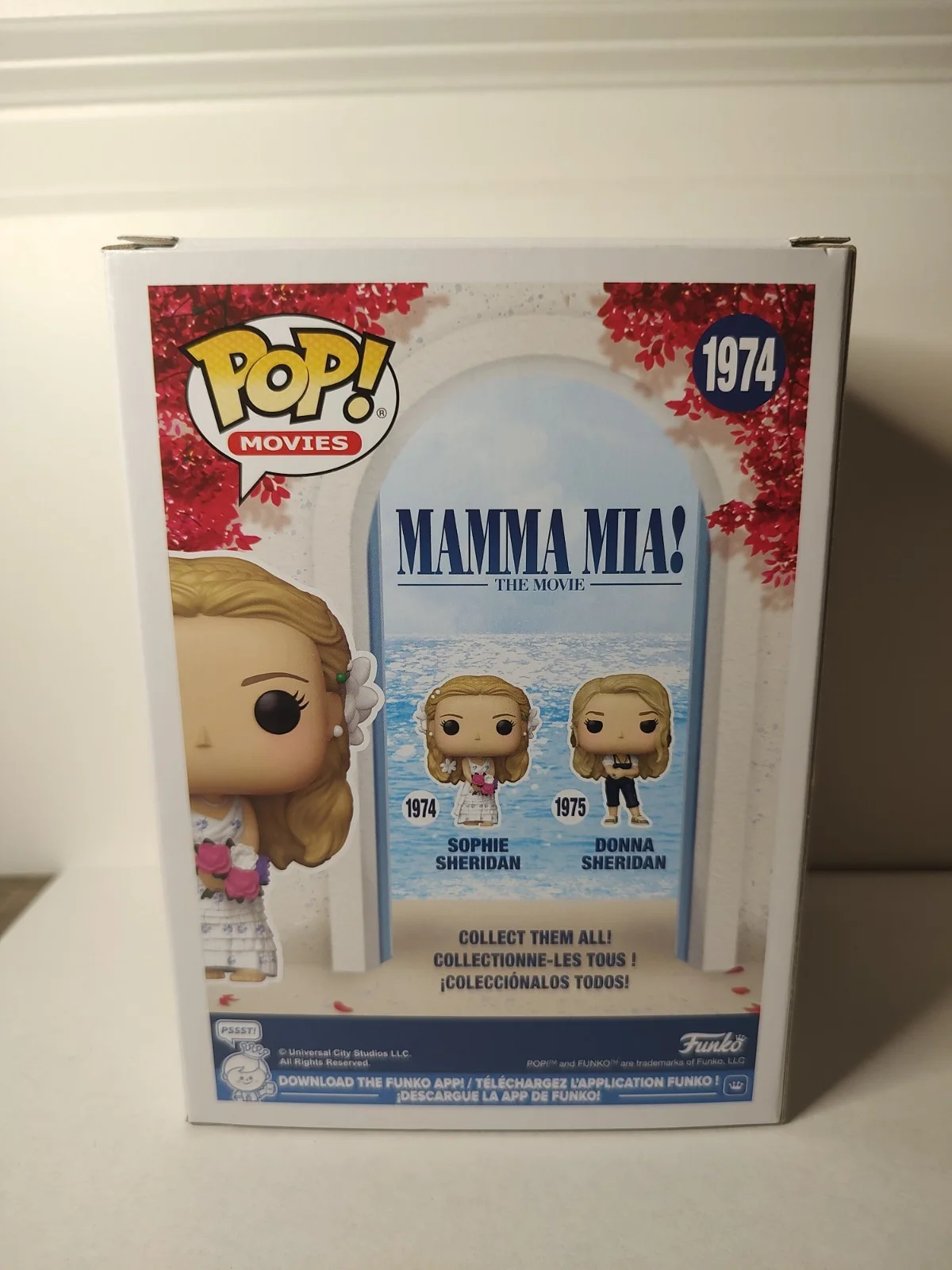 Amanda Seyfried Signed Mamma Mia! Funko Pop 1974 Beckett, изображение 2