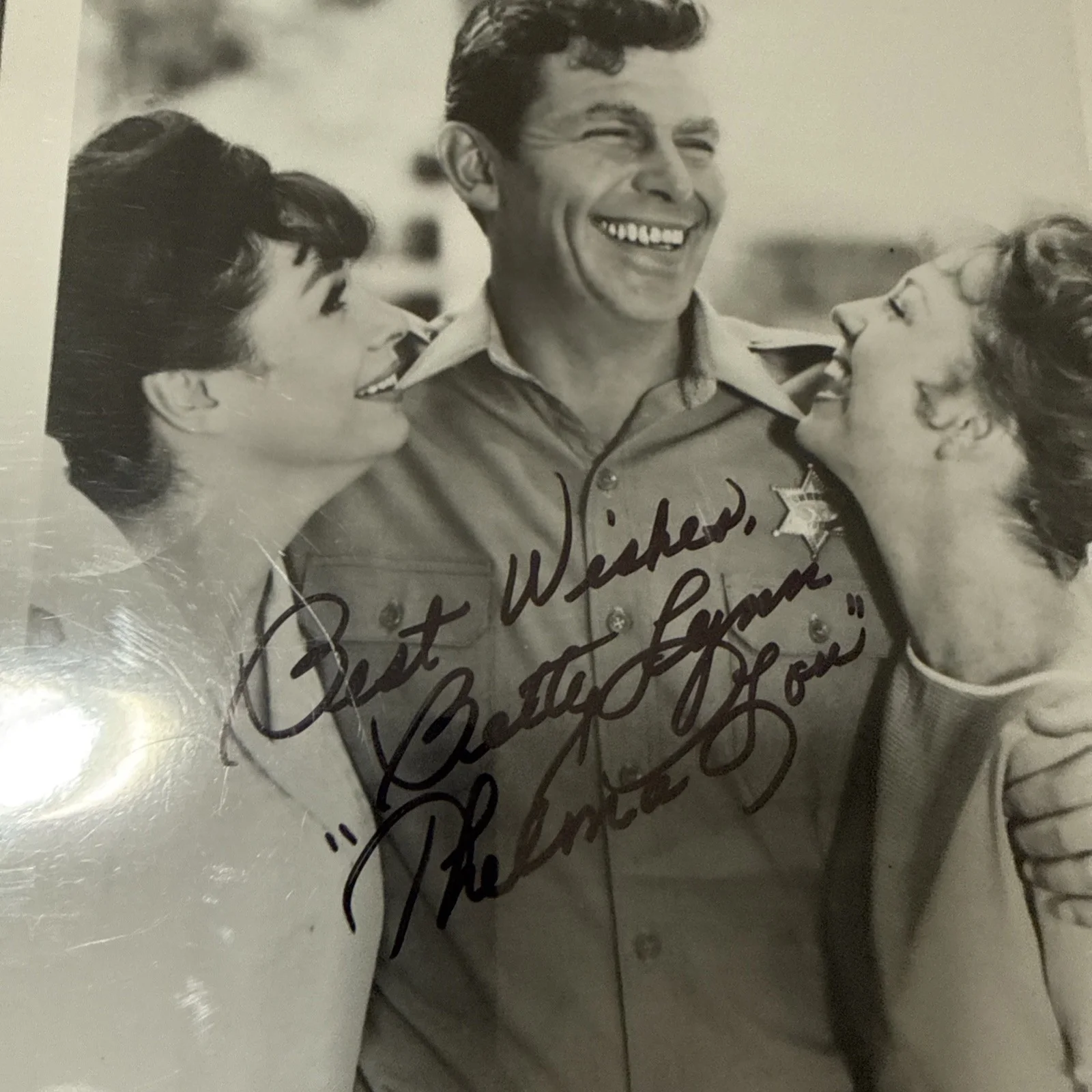 Betty Lynn — BETTY LYNN - Thelma Lou AUTOGRAPHED PHOTOGRAPH Rare, изображение 4