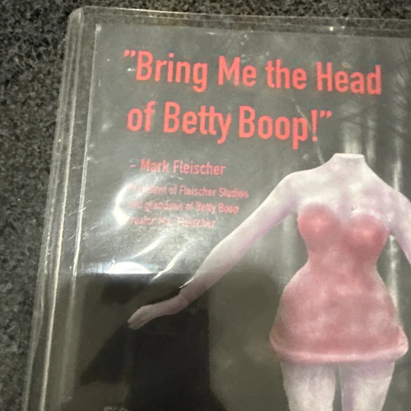 Bring Me The Head Of Betty Boop Mark Fleischer Signed Auto #122 Neck 2020, изображение 4
