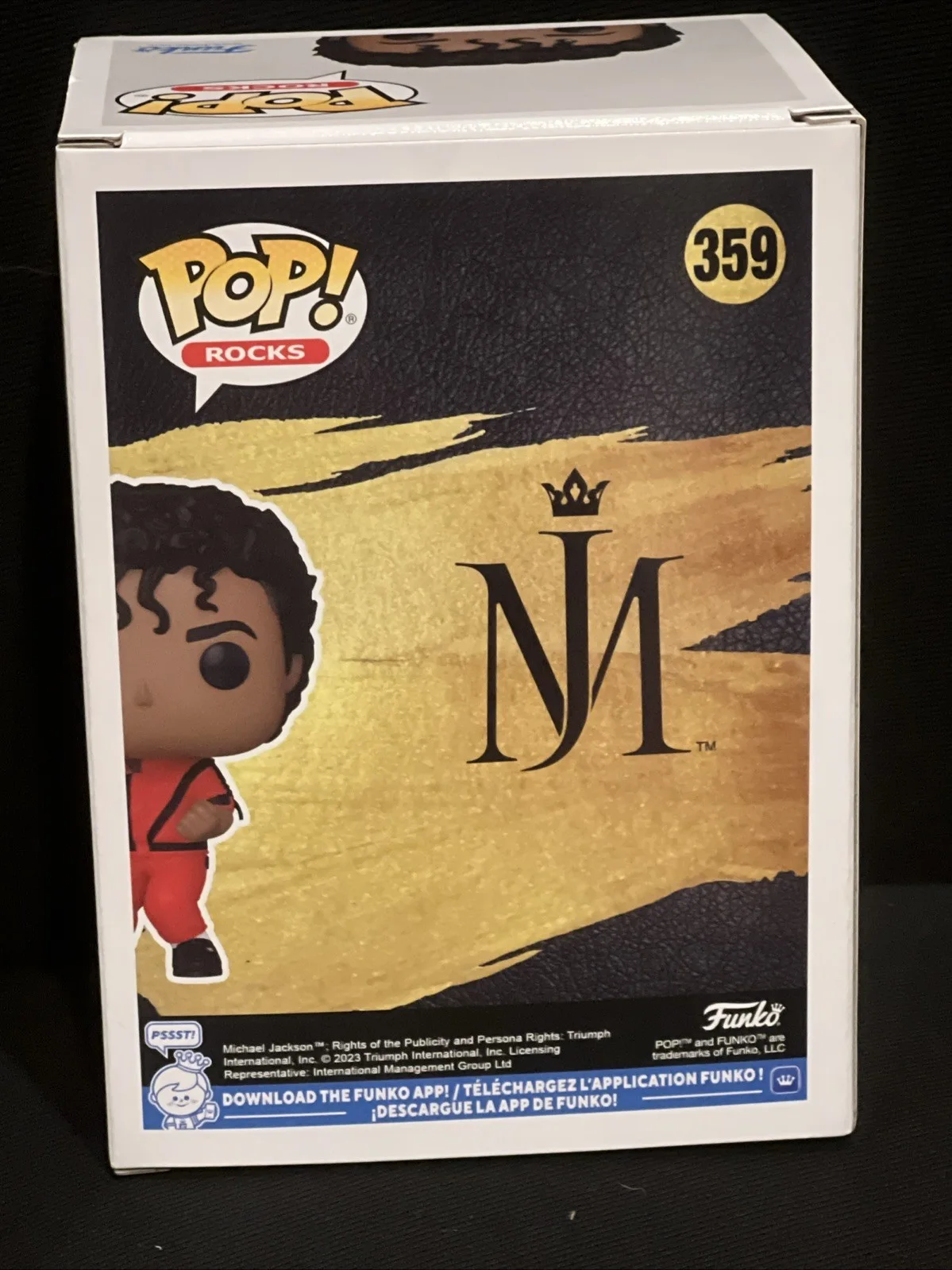 Jaafar Jackson signed autograph Michael Jackson Funko Pop PSA/DNA Authentication, image 4