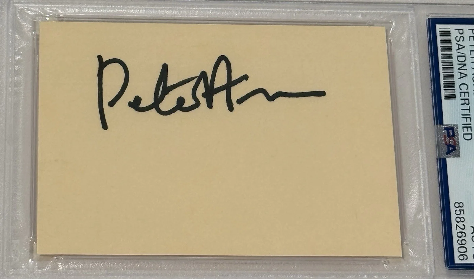 Peter Asher Signed Cut Signature Peter & Gordon PSA Authentic Autograph, image 2