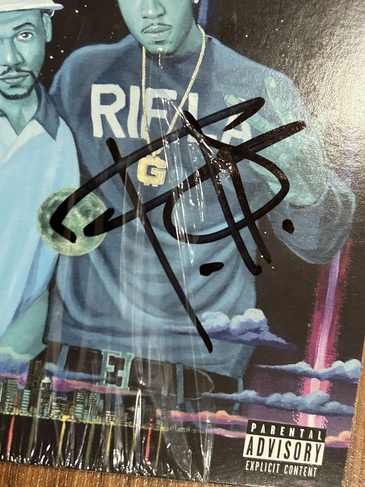 Signed Freddie Gibbs & DJ Fresh The Tonite Show CD autographed music, изображение 2