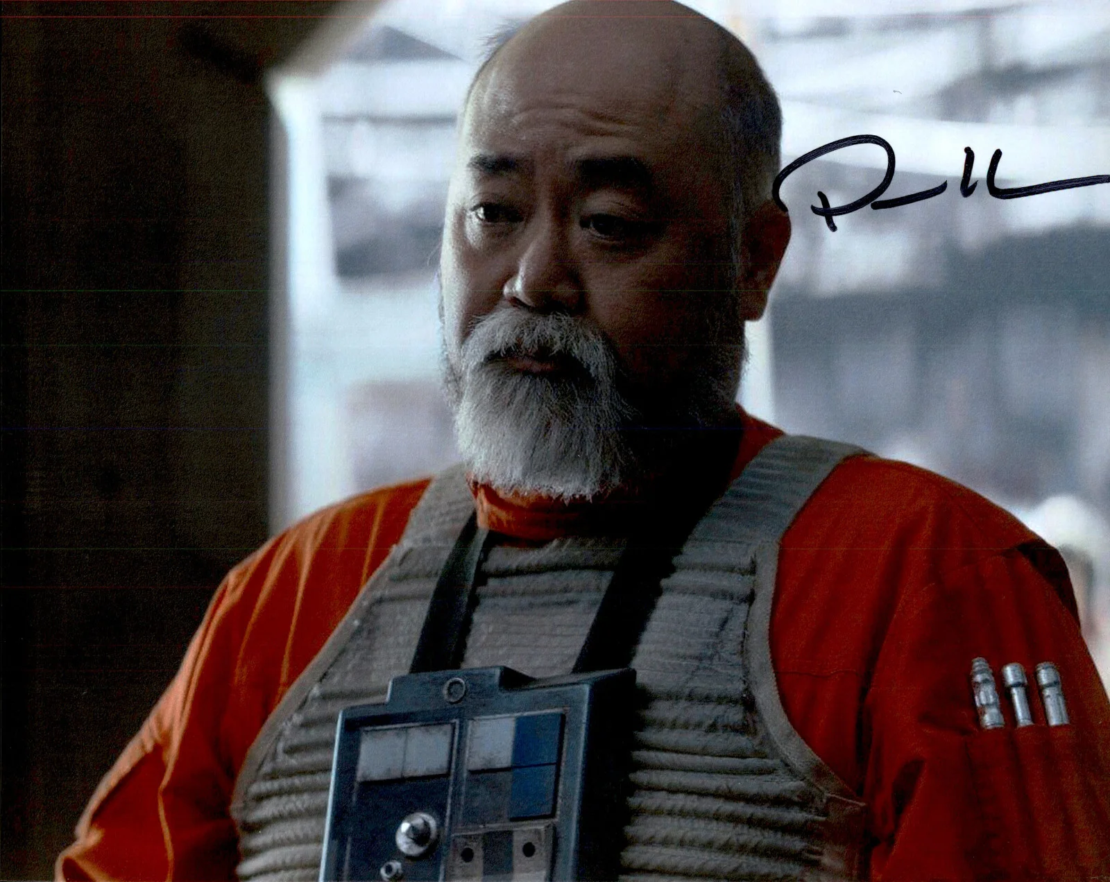 Paul Sun-Hyung Lee — Paul Sun-Hyung Lee Signed 8x10 Photo Mandalorian Star Wars "Carson Teva" PROOF 3