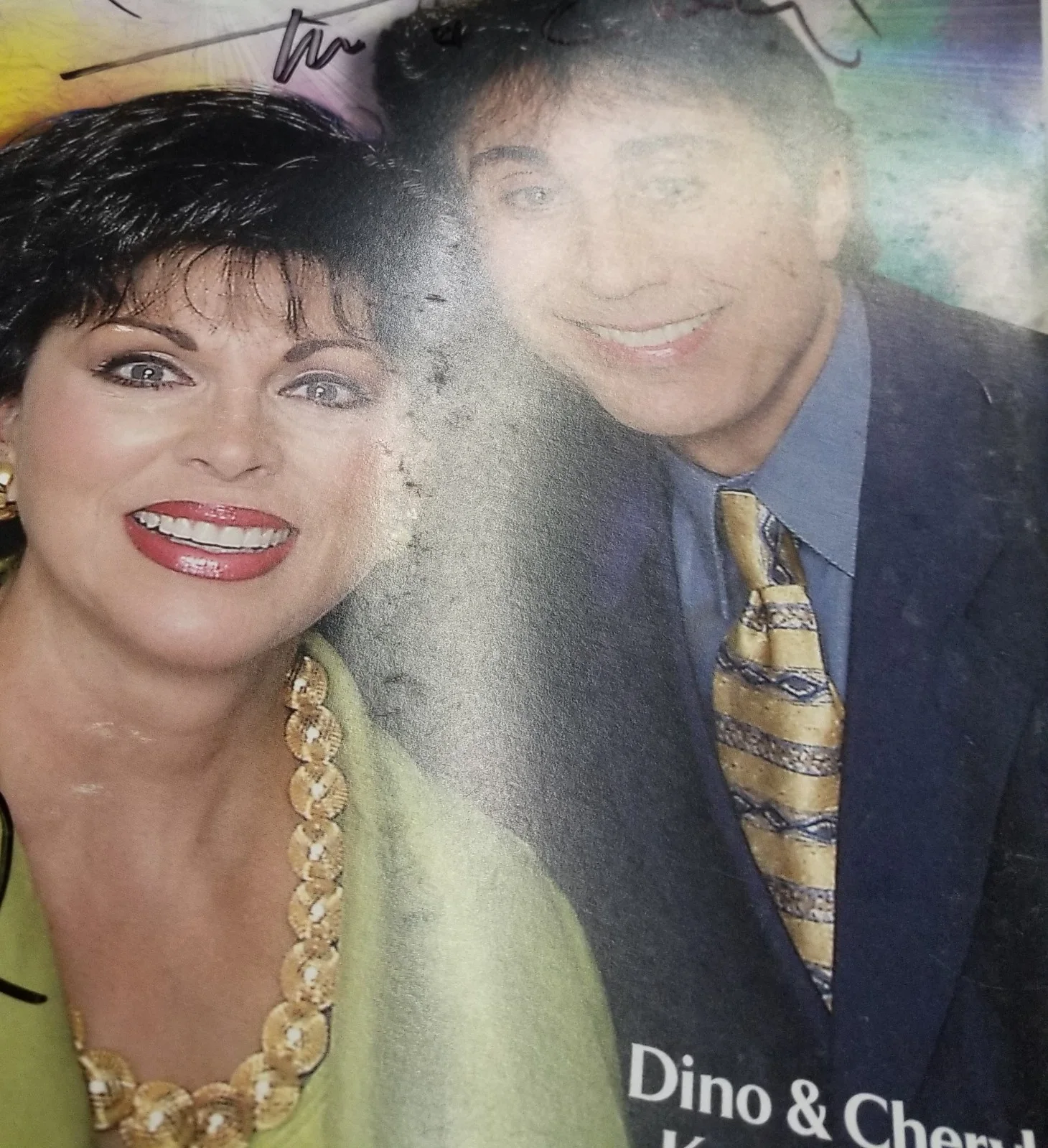 Dino & Cheryl Kartsonakis hand SIGNED 8x10" Promo Photo COA Autographed Pianist, изображение 2