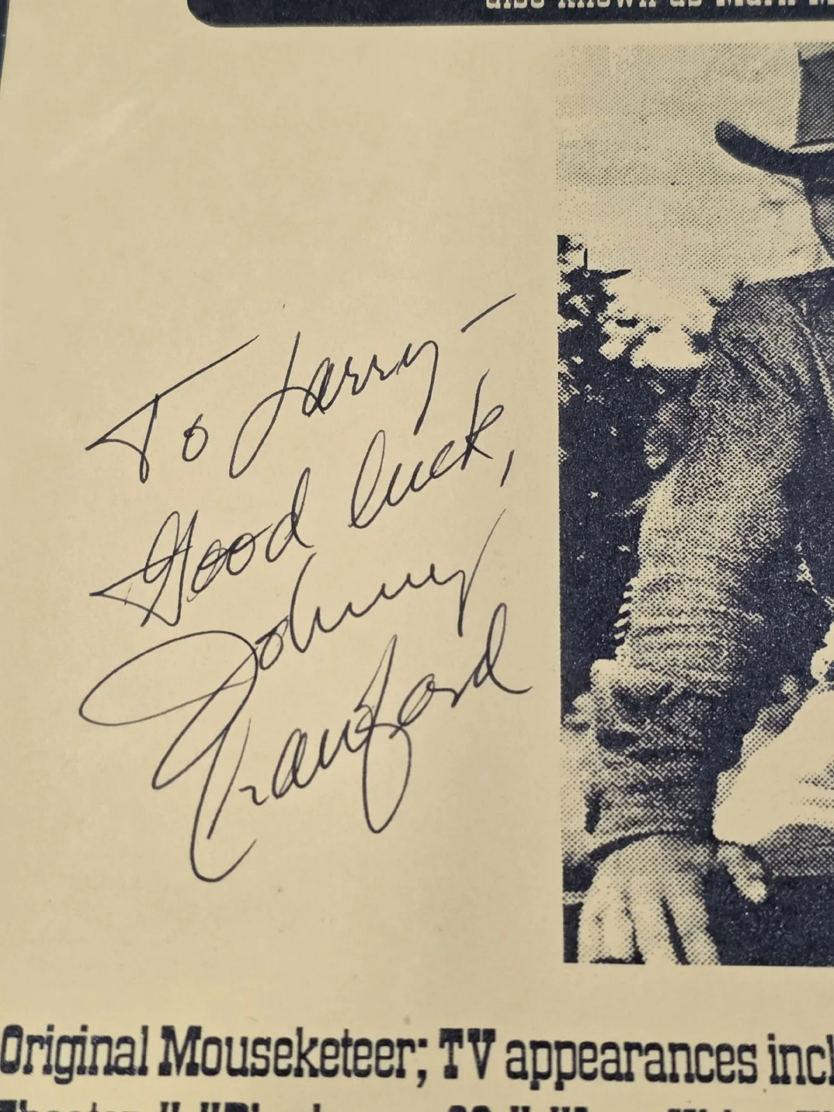 Johnny Crawford - Signed Autographed Picture - WANTED - Great RARE Find!!, image 2