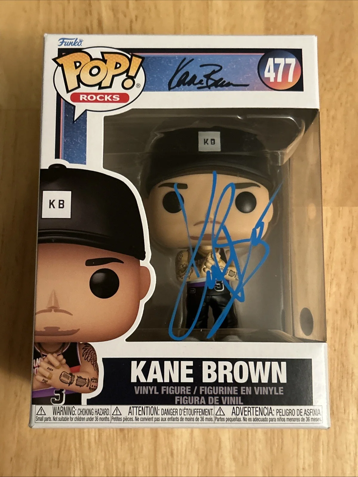 Kane Brown Country Singer Autographed Funko Pop JSA Certified, изображение 2