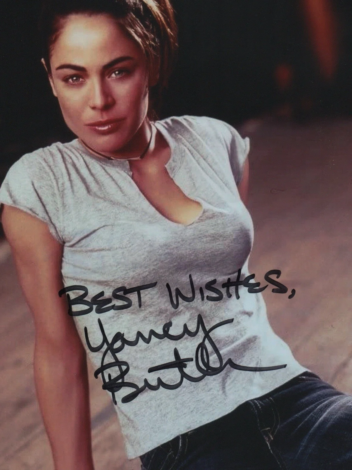 Yancy Butler — Yancy Butler signed autograph 8x10 Photo No COA Pass BAS PSA JSA Sexy Hot *INR, изображение 2