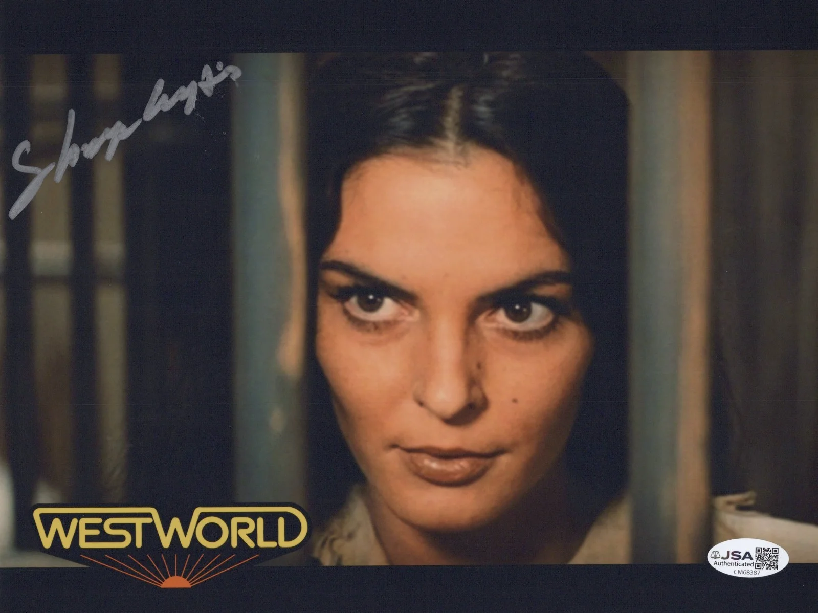 SHARYN WYNTERS — SHARYN WYNTERS Signed WEST WORLD 8x10 Photo APACHE GIRL Autograph JSA COA CERT