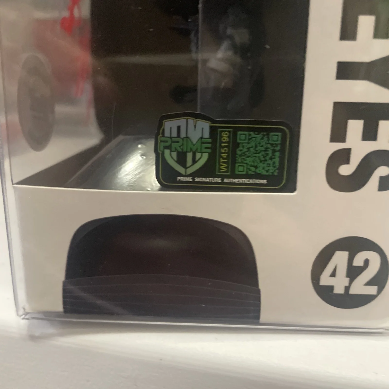 Ray Park — Ray Park GI Joe Snake Eyes SIGNED Vinyl Funko Pop Bait Pre Release LE 42 COA, изображение 3