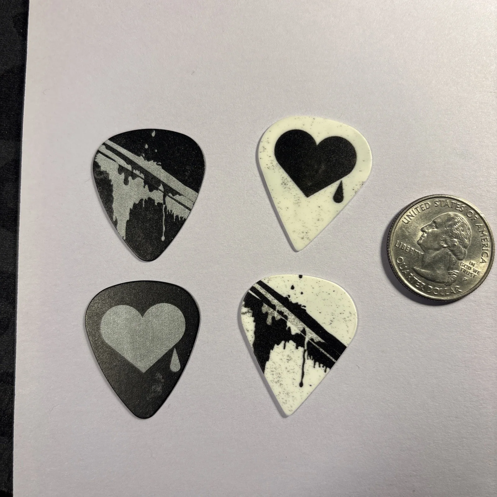 Boys Like Girls The Soundtrack Of Your Life 2026 Tour Guitar Picks x4, изображение 3