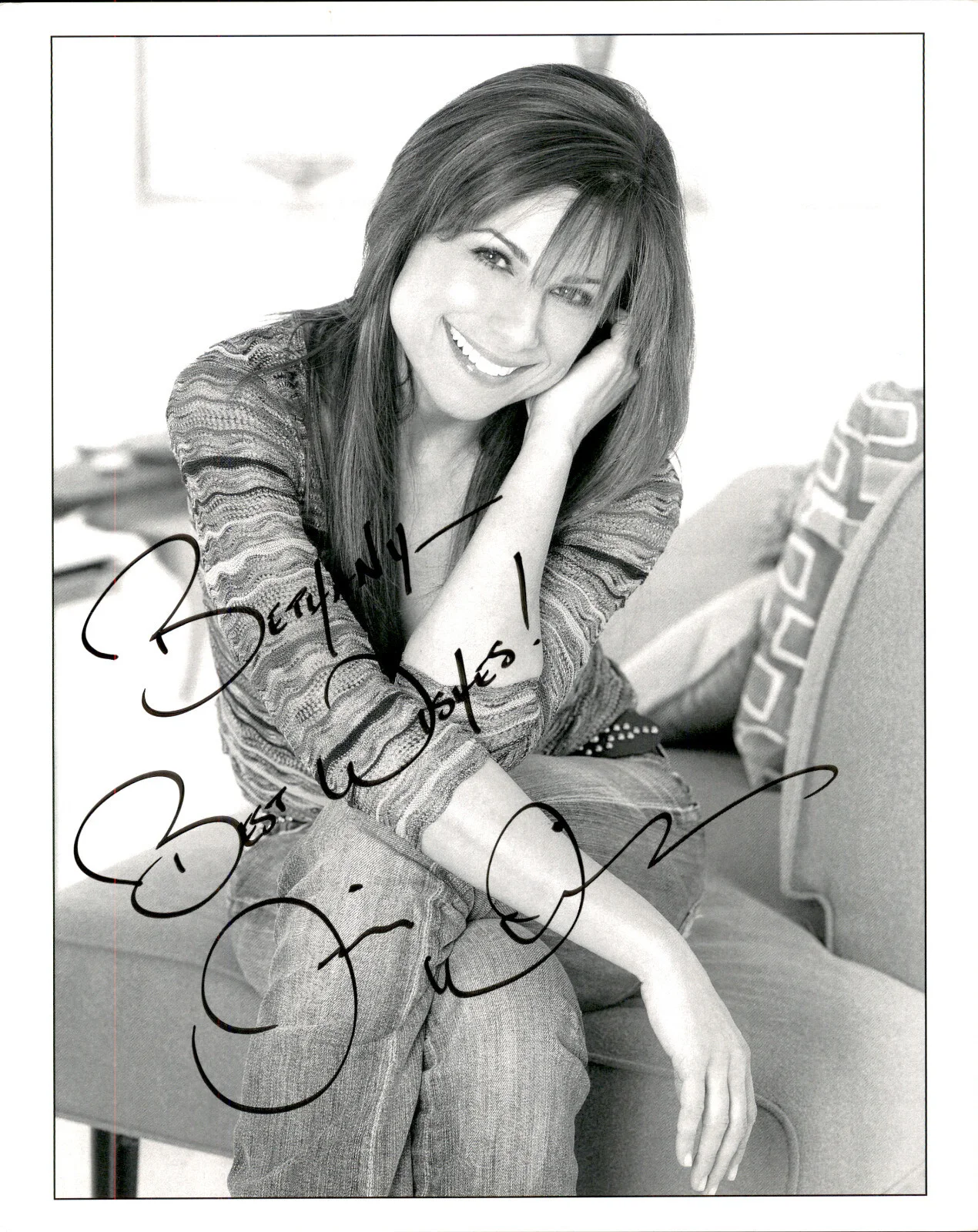 Marie Wilson — Marie Wilson Signed 8x10 Photo Actress / Soap Opera / As The World Turns #2