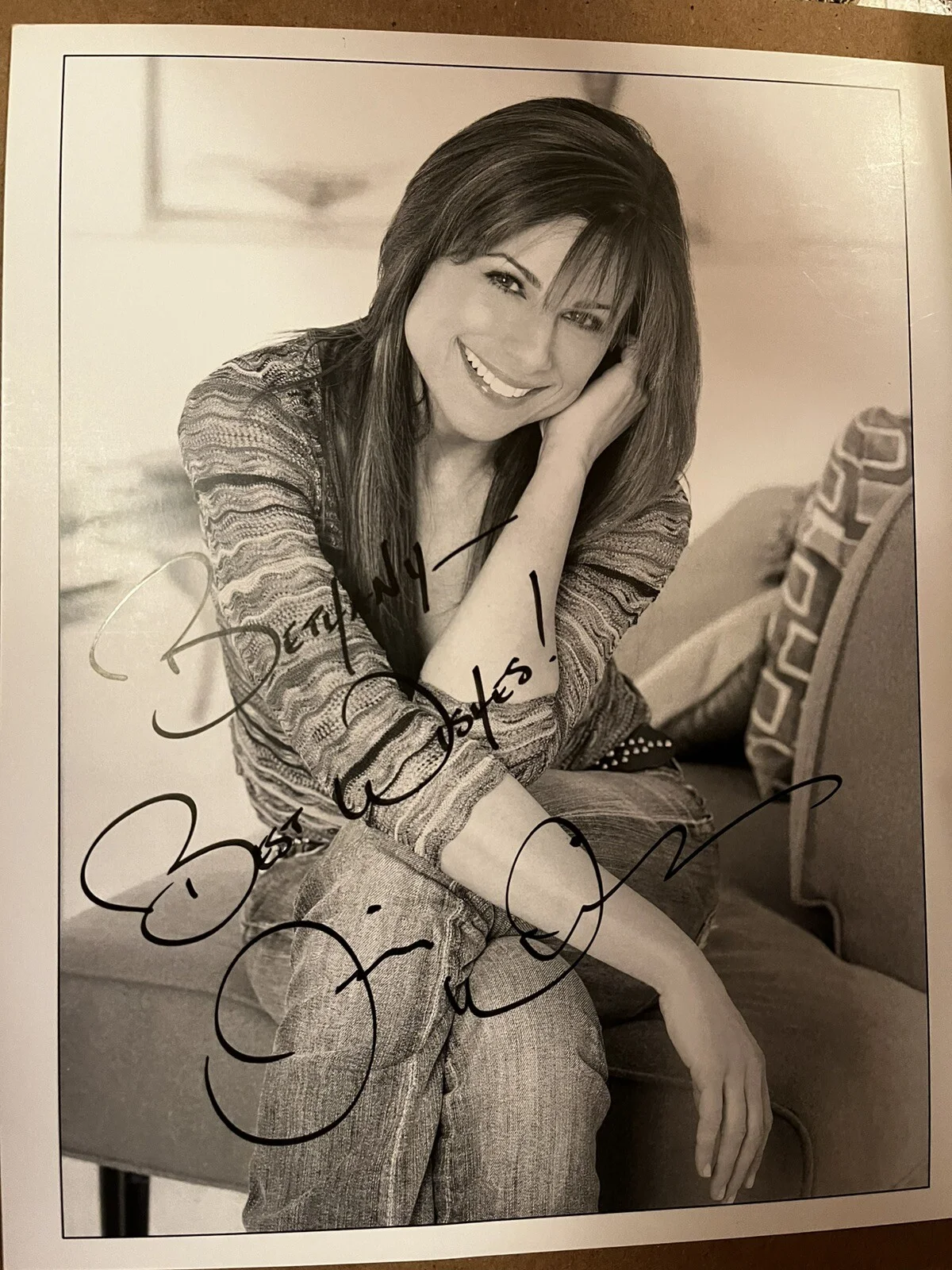 Marie Wilson — Marie Wilson Signed 8x10 Photo Actress / Soap Opera / As The World Turns #2, изображение 2