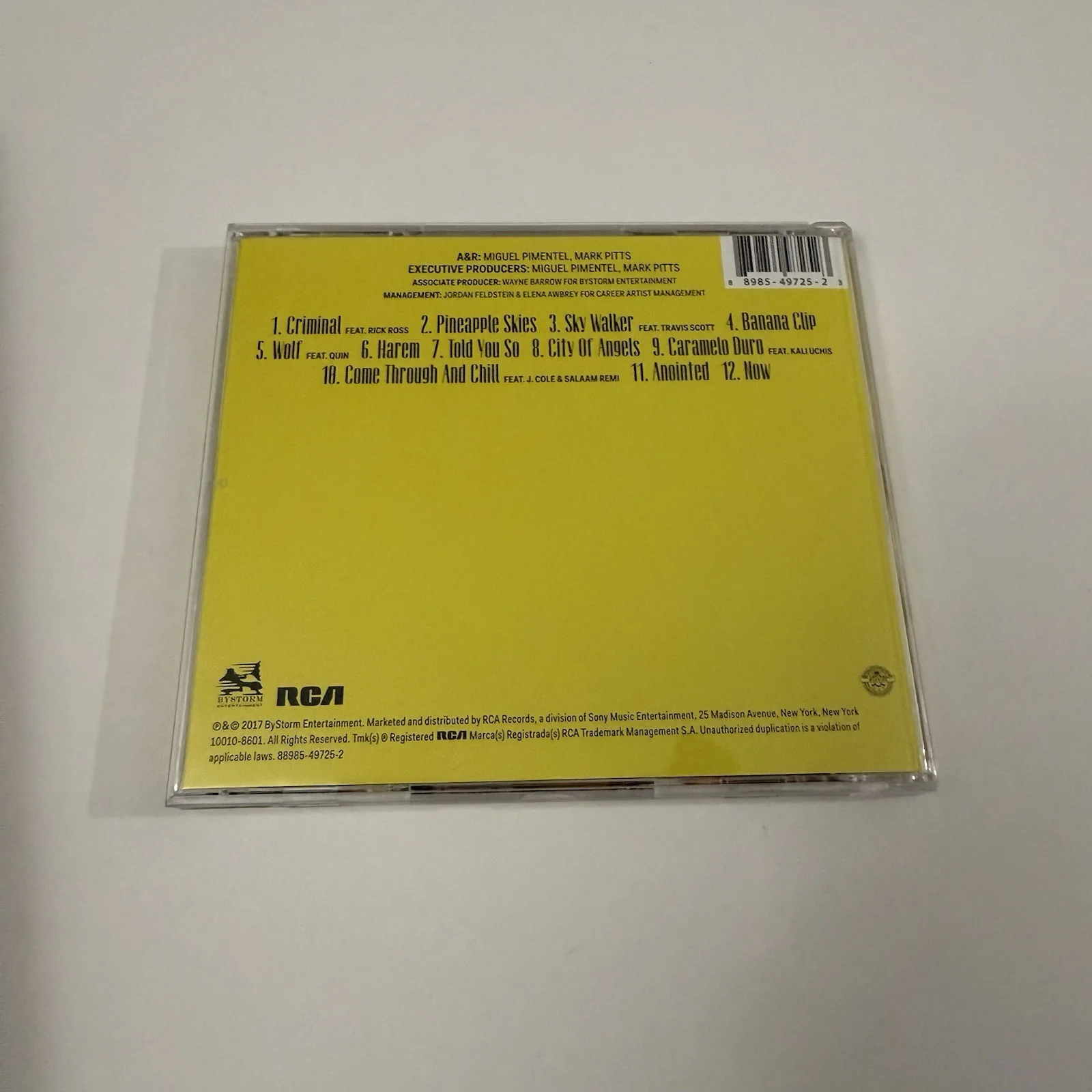 MIGUEL SIGNED WAR AND LEISURE SIGNED CD ALL I WANT IS YOU JSA COA, изображение 3
