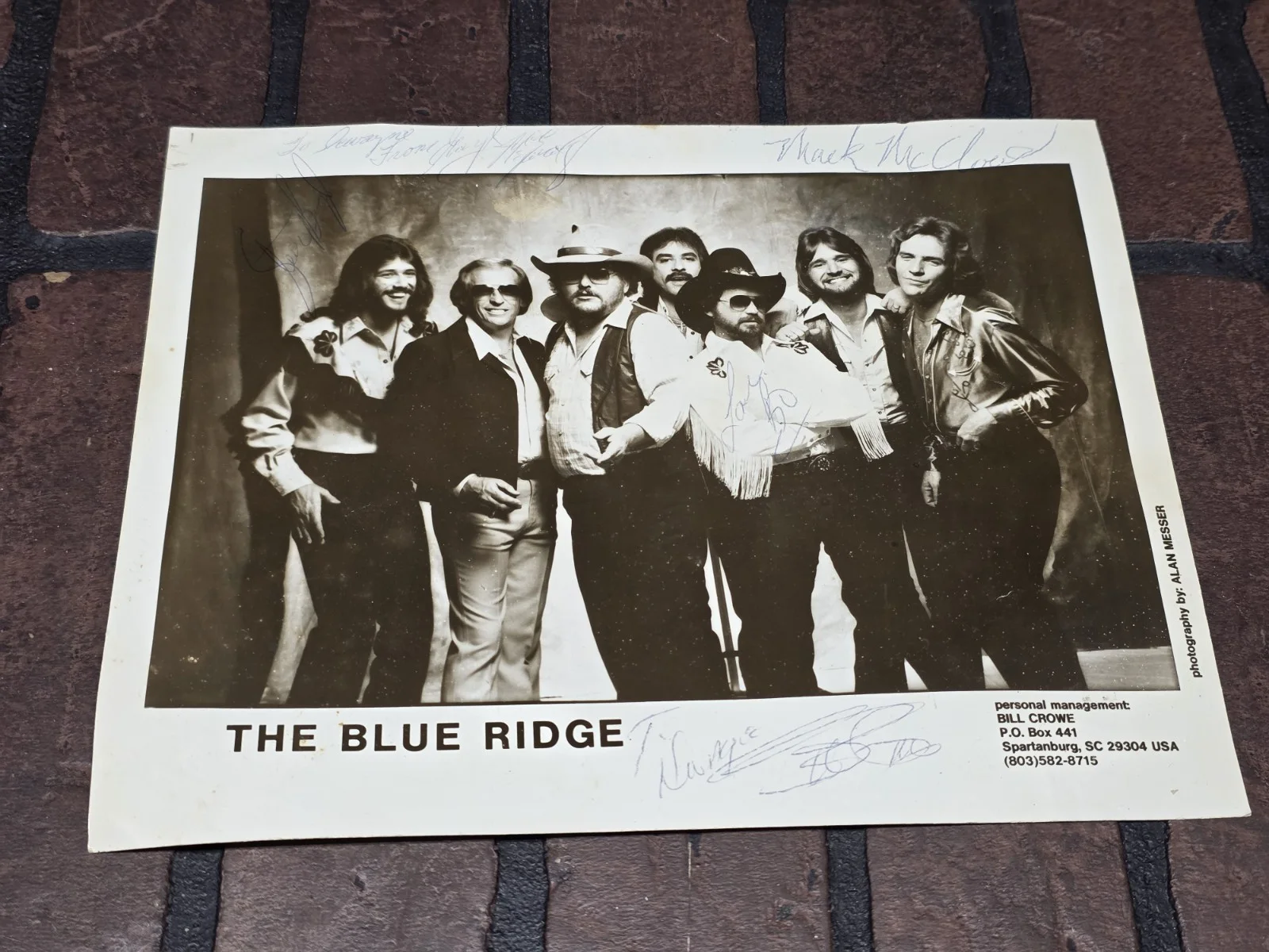 The Blue Ridge Band Signed 8×10 Photo Country, image 2