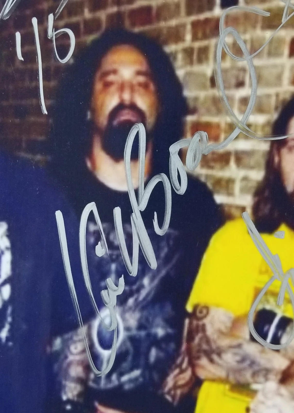 Superjoint Ritual REAL hand SIGNED Photo COA Autographed Phil Anselmo Pantera, image 3