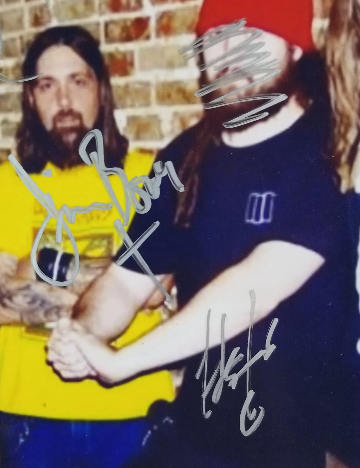 Superjoint Ritual REAL hand SIGNED Photo COA Autographed Phil Anselmo Pantera, image 4