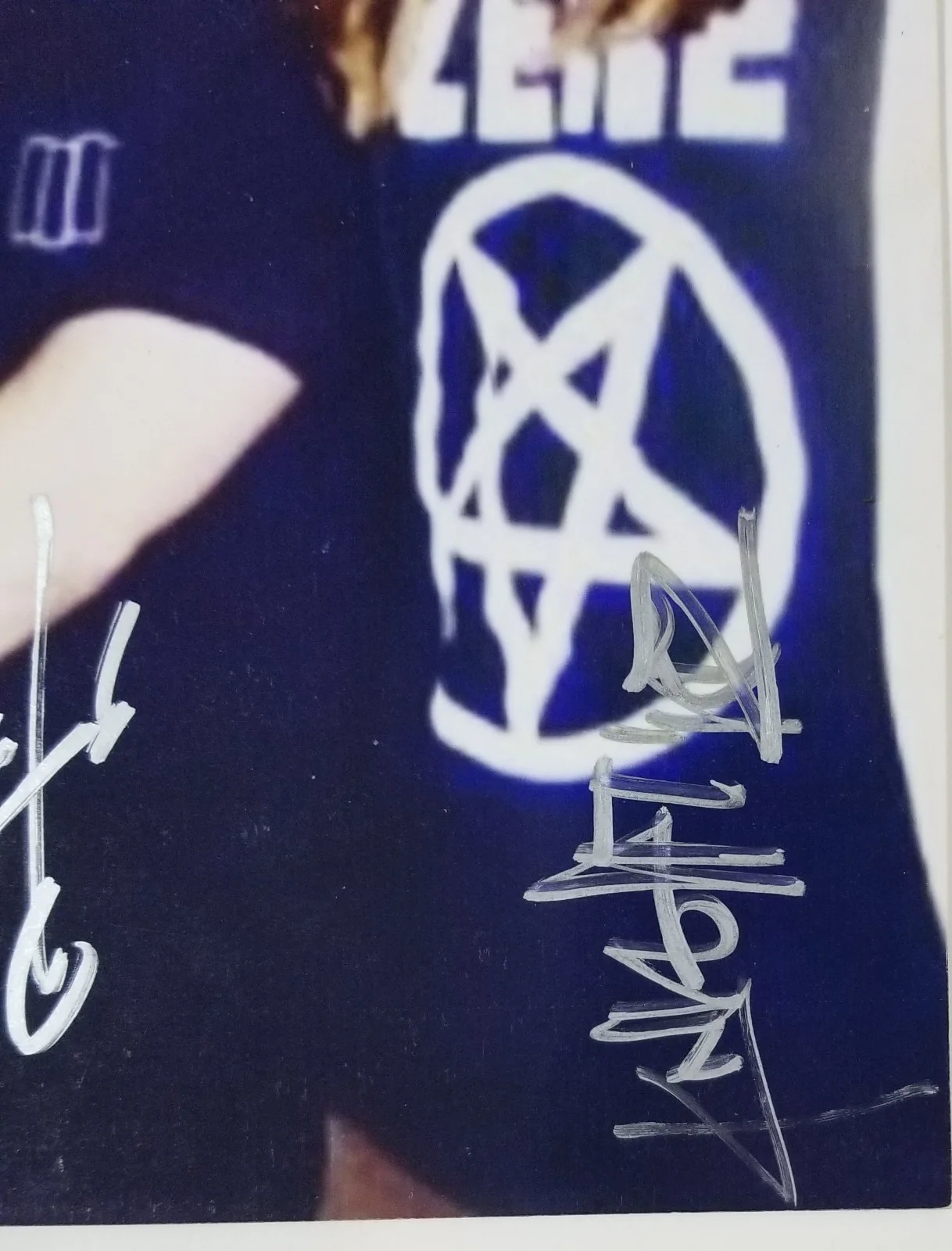 Superjoint Ritual REAL hand SIGNED Photo COA Autographed Phil Anselmo Pantera, image 5