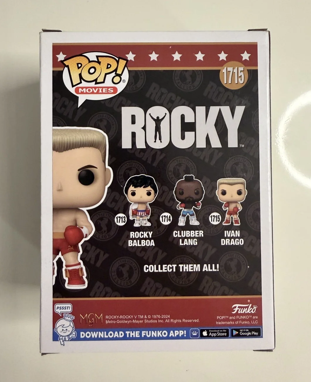 Dolph Lundgren — Dolph Lundgren Ivan Drago Autographed Funko Pop 1715 Inscribed Drago Beckett BAS, изображение 3
