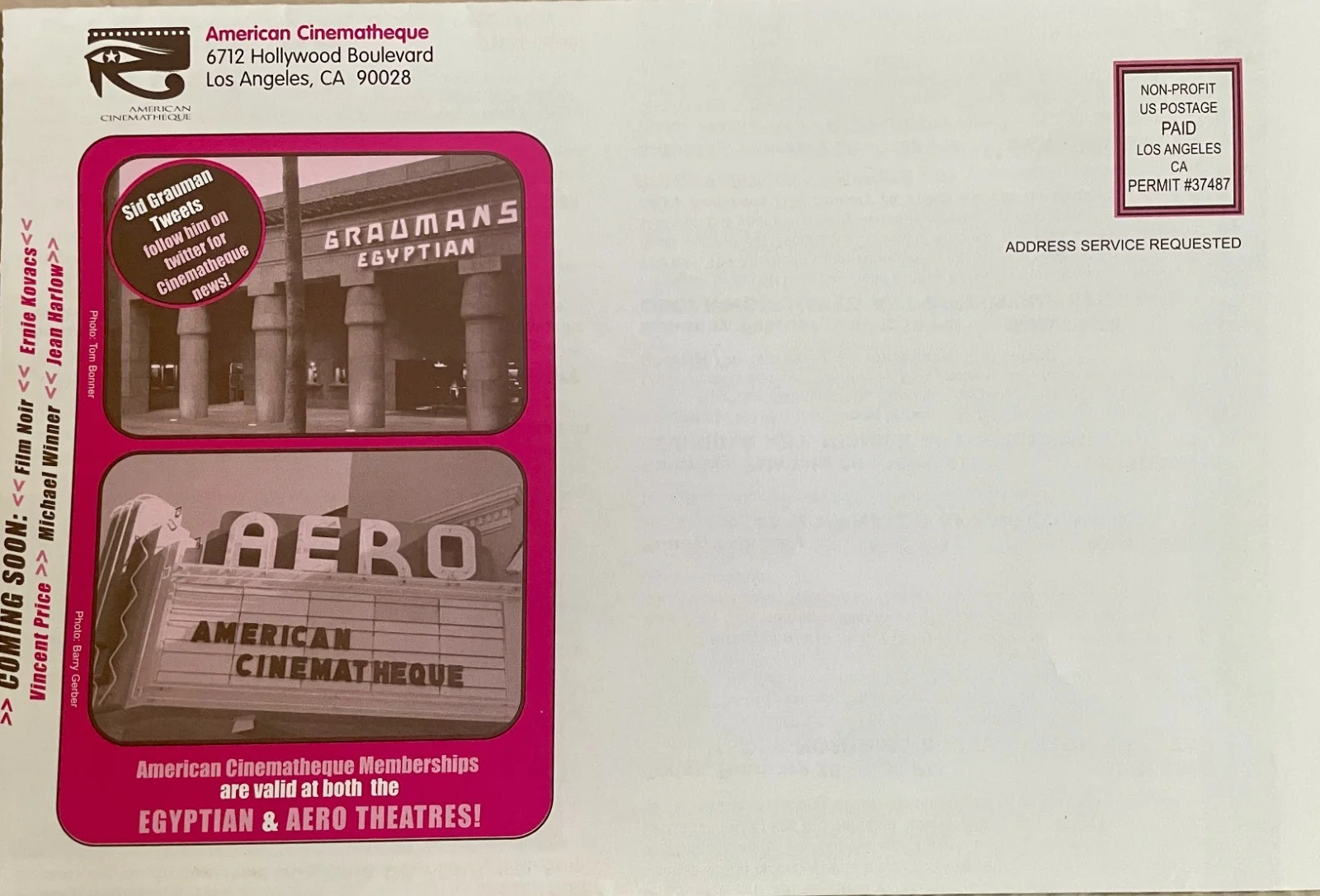 MARK WAHLBERG — UNIQUE MARK WAHLBERG “THE FIGHTER” AUTOGRAPH ON FILM CALENDAR (E) w/COA!, изображение 3