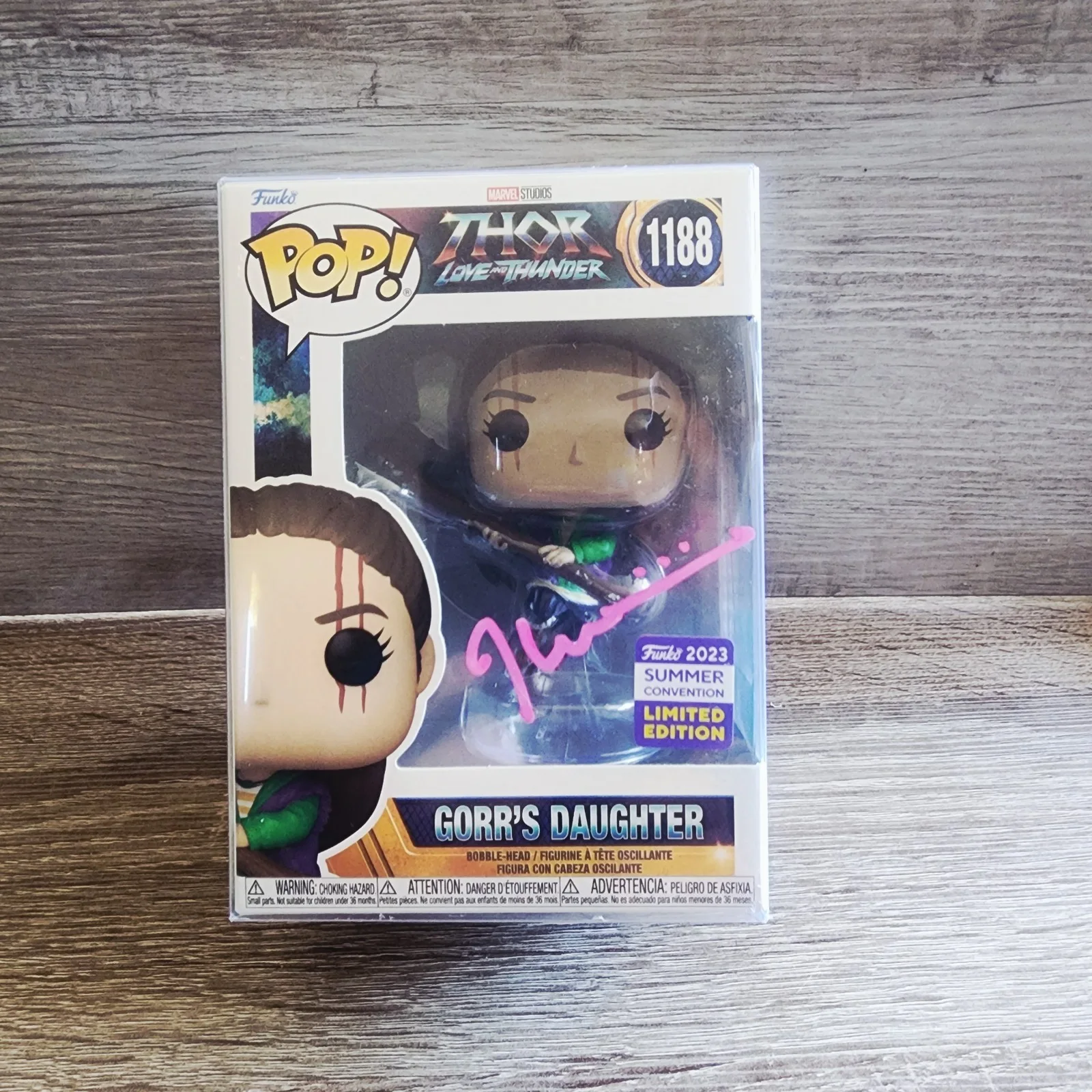 Taika Waititi — Limited Edition Gorr's Daughter Funko THOR Signed By Taika Waititi #1188 W/COA