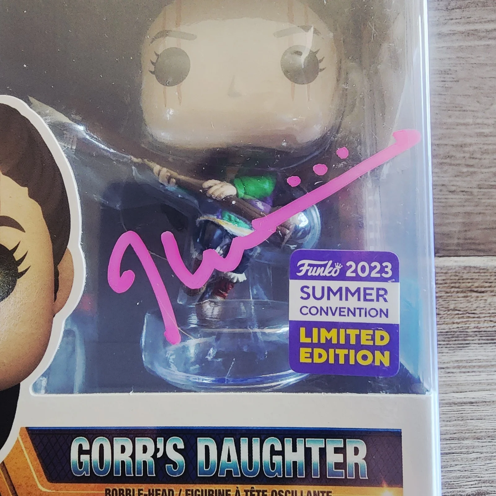 Taika Waititi — Limited Edition Gorr's Daughter Funko THOR Signed By Taika Waititi #1188 W/COA, изображение 2