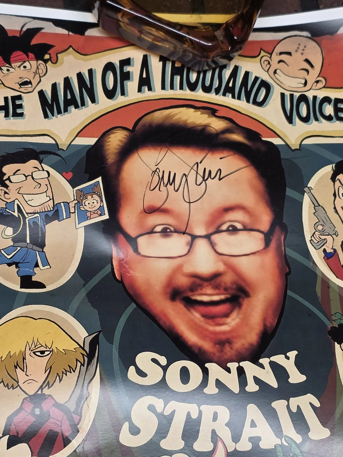 sonny strait signed Poster, image 2