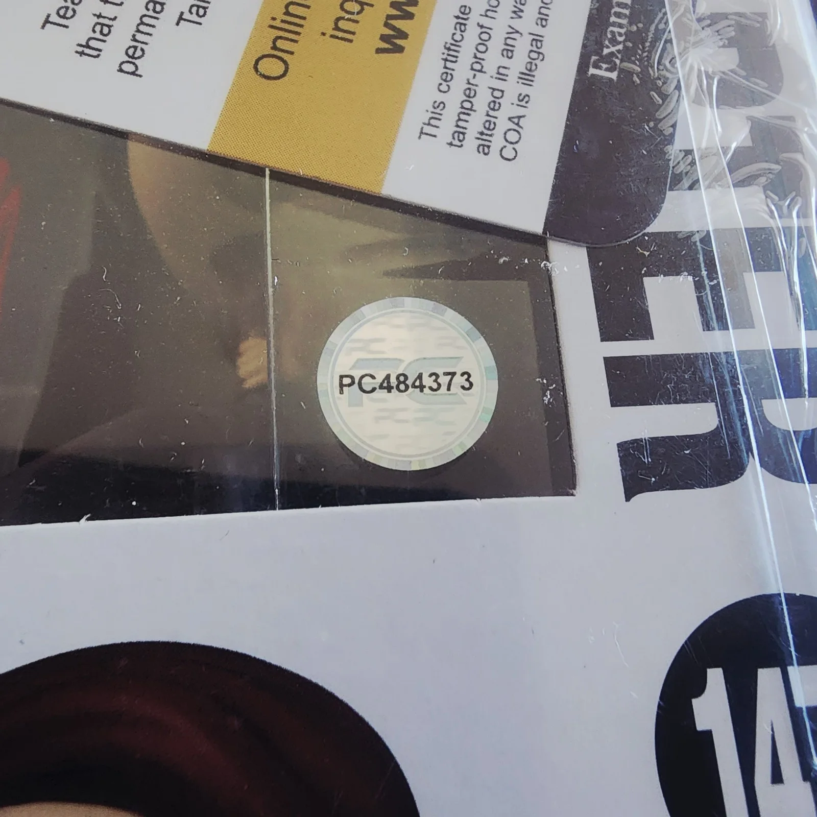 Hayley Atwell — Hayley Atwell Signed Peggy Carter Funko PC/COA Infinity Saga # 1475, изображение 3