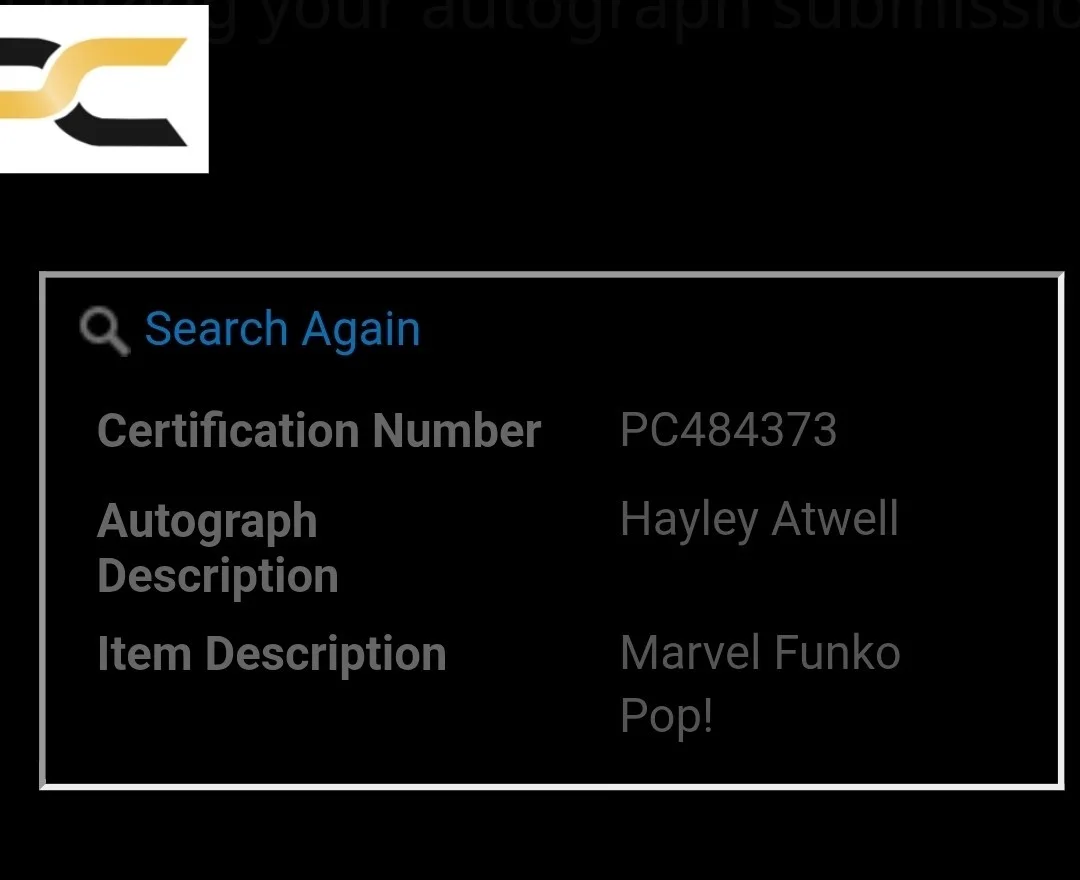 Hayley Atwell — Hayley Atwell Signed Peggy Carter Funko PC/COA Infinity Saga # 1475, изображение 5