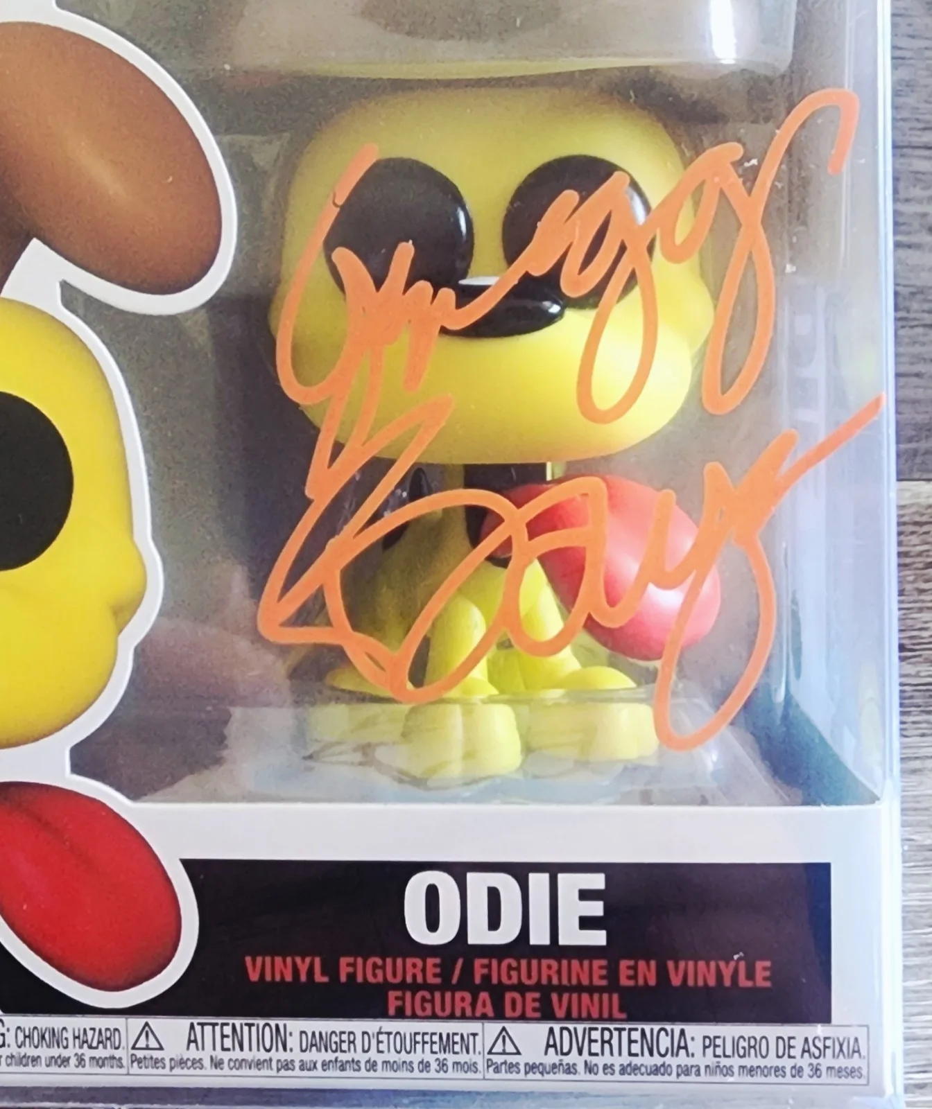 Gregg Berger — Gregg Berger Signed Odie Funko Pop Nickelodeon Garfield #52 PC COA W/Case, изображение 2