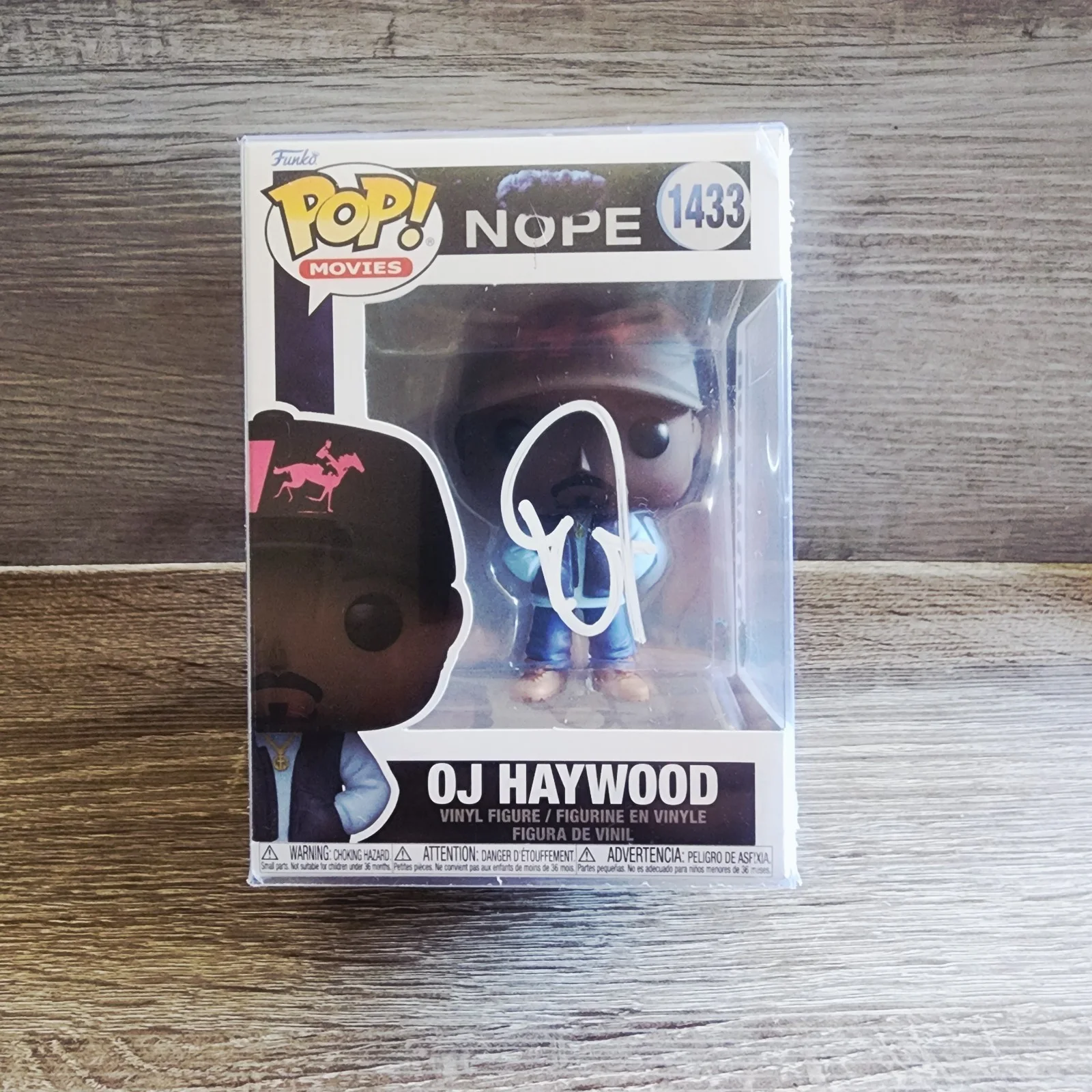Daniel Kaluuya — Daniel Kaluuya Signed OJ Haywood Funko Pop Nope J Peele #1433 PC COA W/PROTECTOR