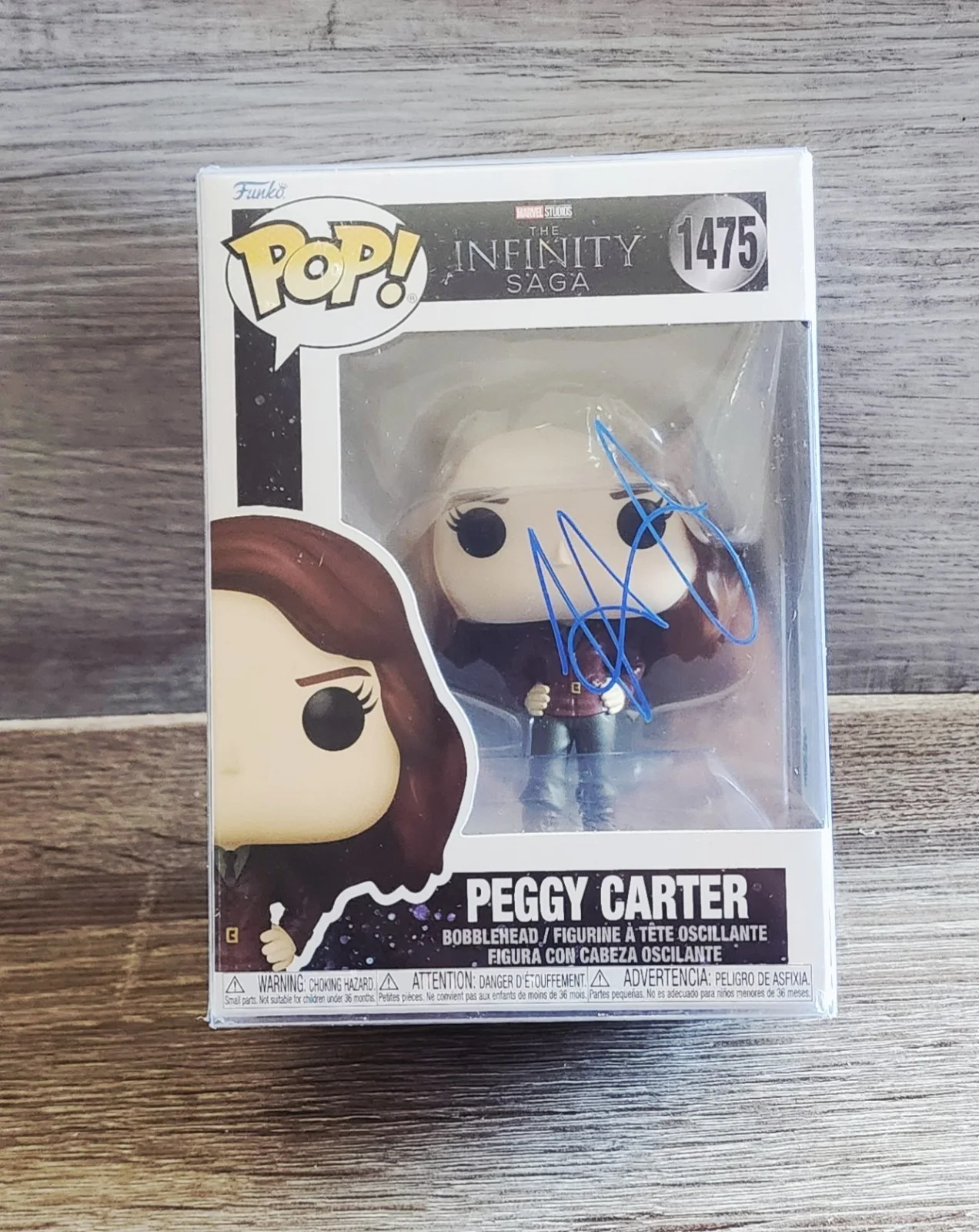 Hayley Atwell — Hayley Atwell Signed Peggy Carter Funko PC/COA Infinity Saga # 1475