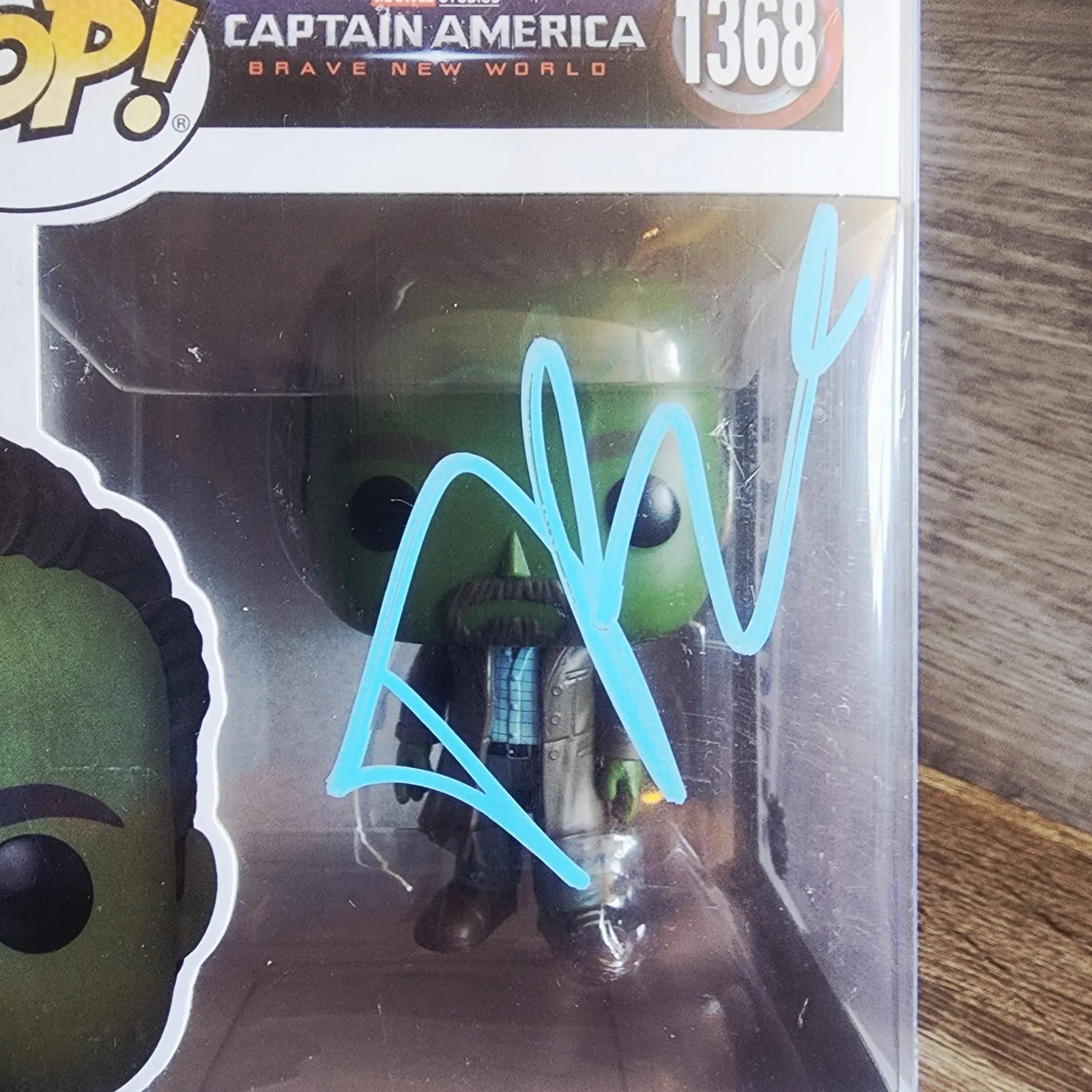 Tim Blake Nelson — Tim Blake Signed Leader Funko 1368 Brave New World Pro-Cert Authenticated, изображение 2