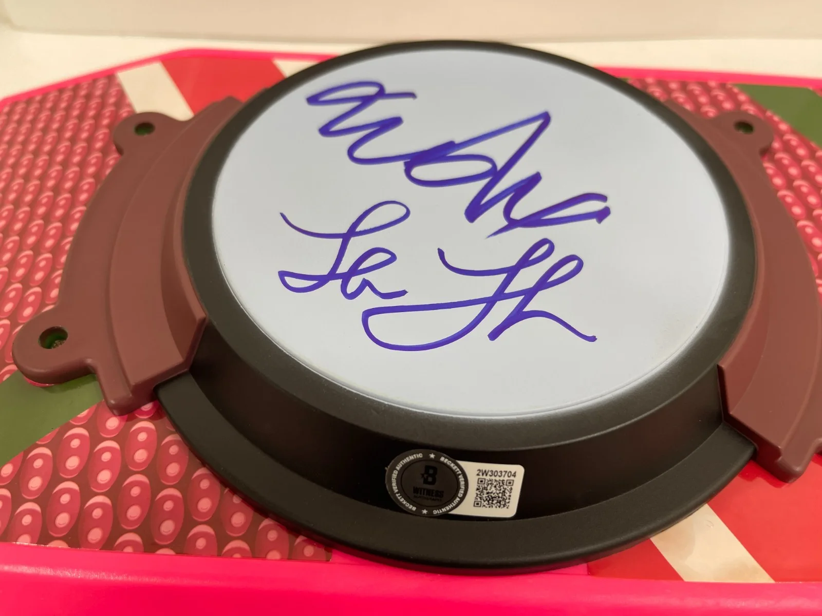 MICHAEL J FOX — Back to the Future Cast Signed Hoverboard Michael J Fox Lloyd +2 Beckett Witness, image 2