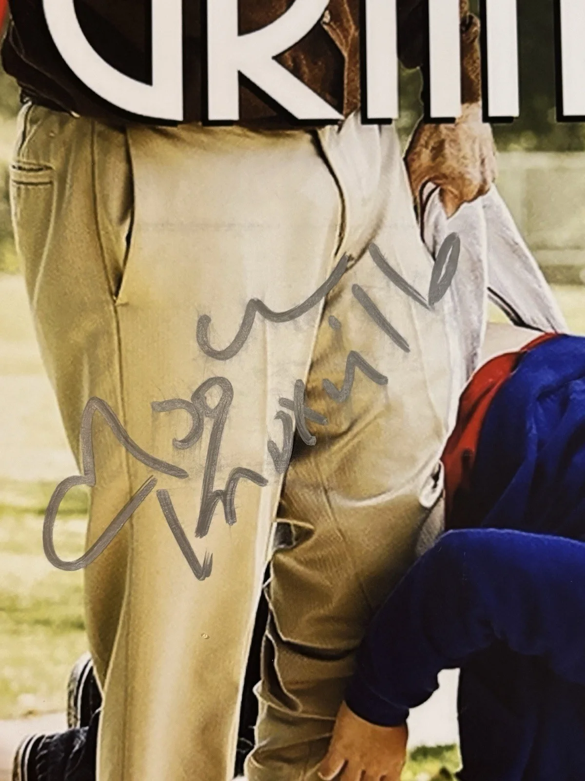 Johnny Knoxville — Johnny Knoxville Signed Poster 12x18 Bad Grandpa JSA Authentic Autograph, image 2