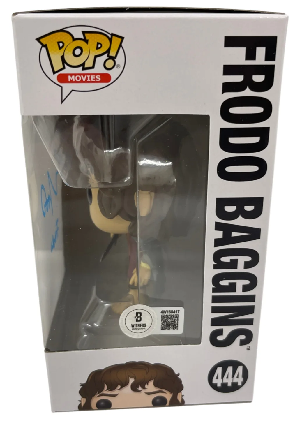 Elijah Wood — Elijah Wood Signed Funko Frodo Baggins Lord of the Rings Autograph Beckett, изображение 3