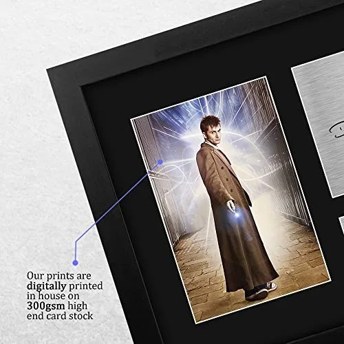 Framed Signed Autograph Picture of David Tennant - Dr Who Gifts for Fans, US Let, изображение 5
